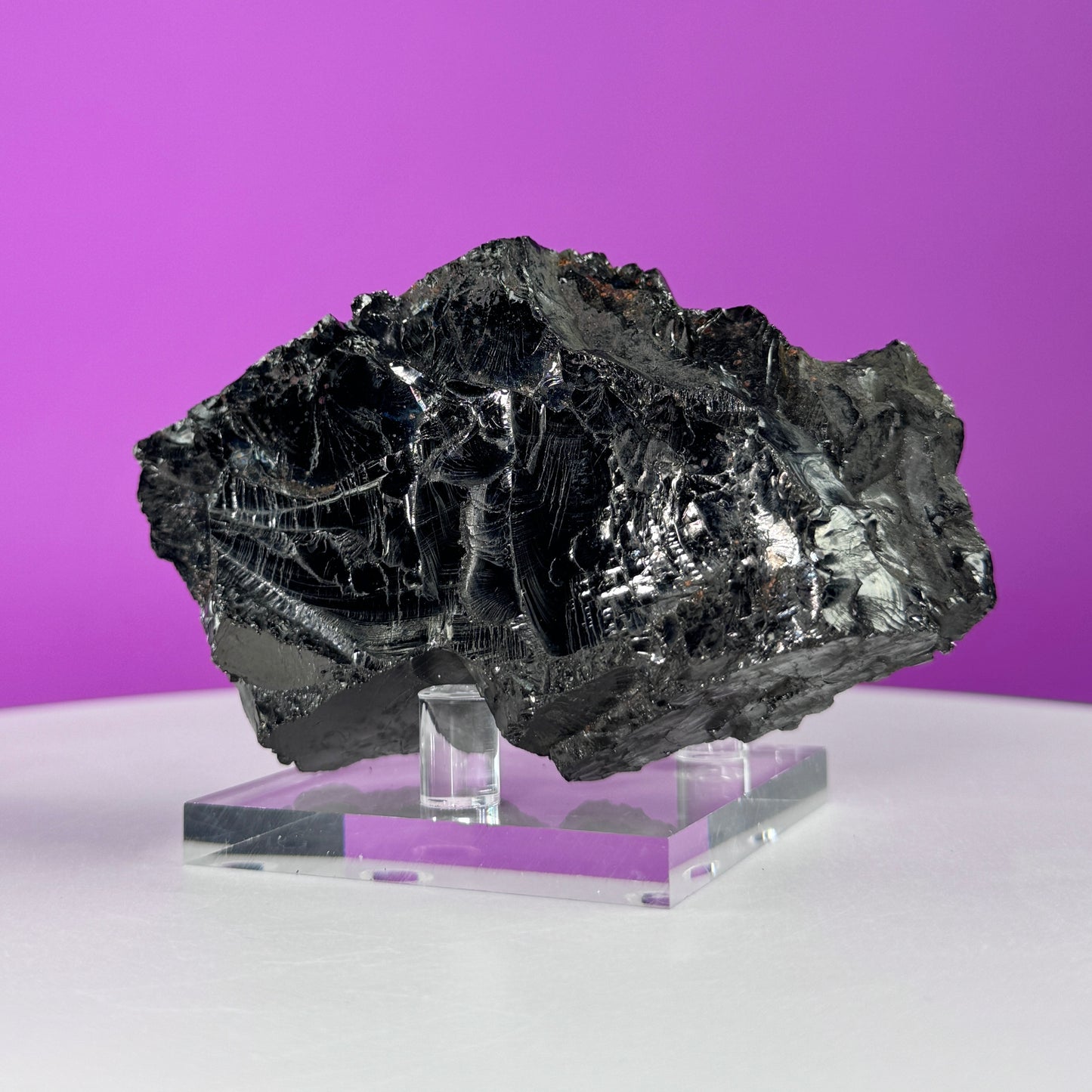 Elite Shungite Mineral (Columbia) (Includes Acrylic Display Stand)