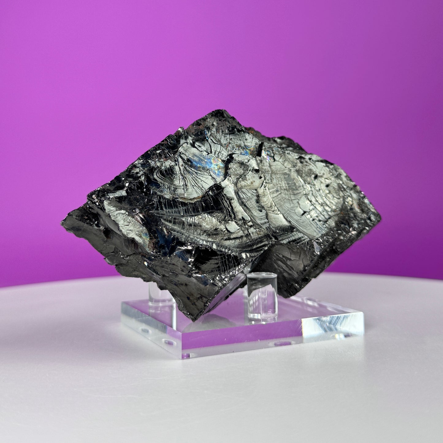 Elite Shungite Mineral (Columbia) (Includes Acrylic Display Stand)