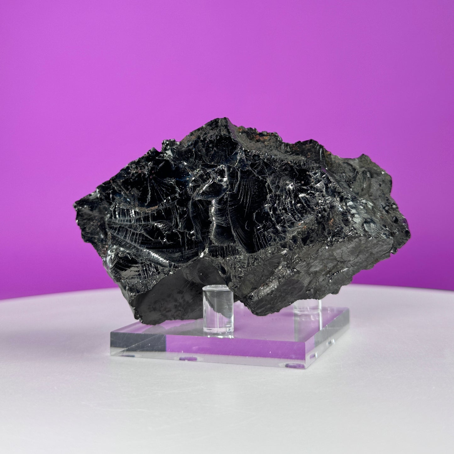 Elite Shungite Mineral (Columbia) (Includes Acrylic Display Stand)