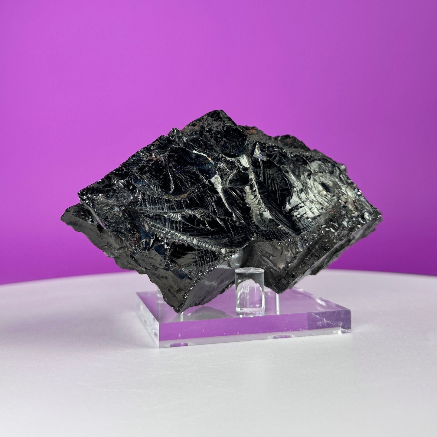 Elite Shungite Mineral (Columbia) (Includes Acrylic Display Stand)