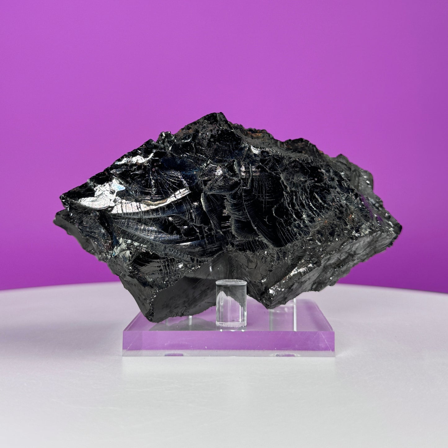 Elite Shungite Mineral (Columbia) (Includes Acrylic Display Stand)