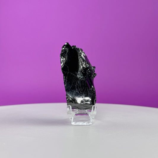 Elite Shungite Mineral (Colombia) (Includes Acrylic Stand)