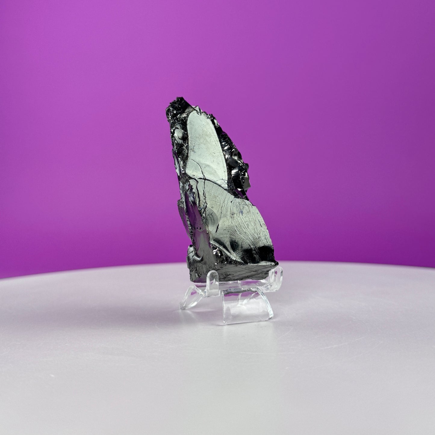 Elite Shungite Mineral (Colombia) (Includes Acrylic Stand)