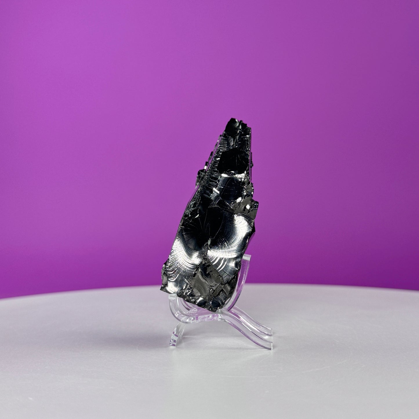 Elite Shungite Mineral (Colombia) (Includes Acrylic Stand)