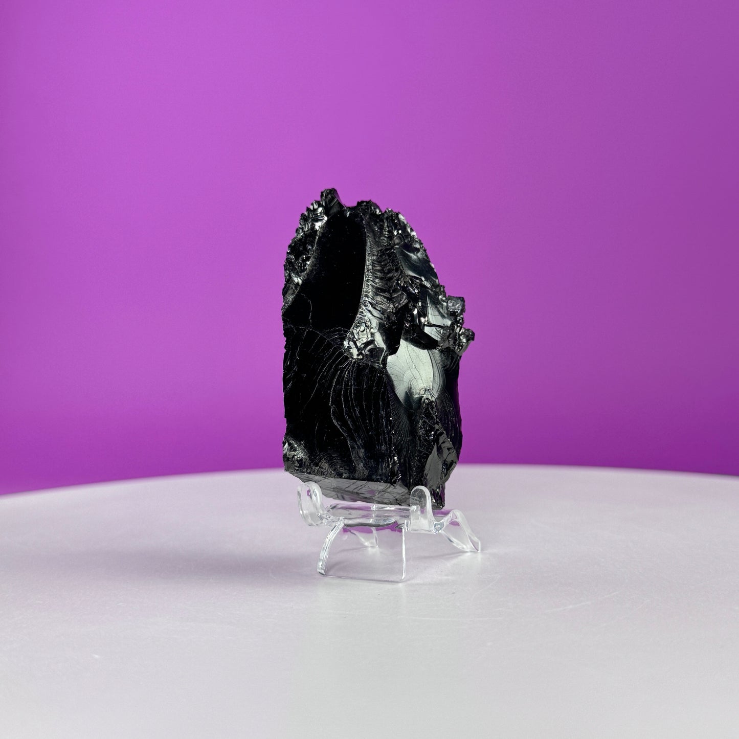 Elite Shungite Mineral (Colombia) (Includes Acrylic Stand)
