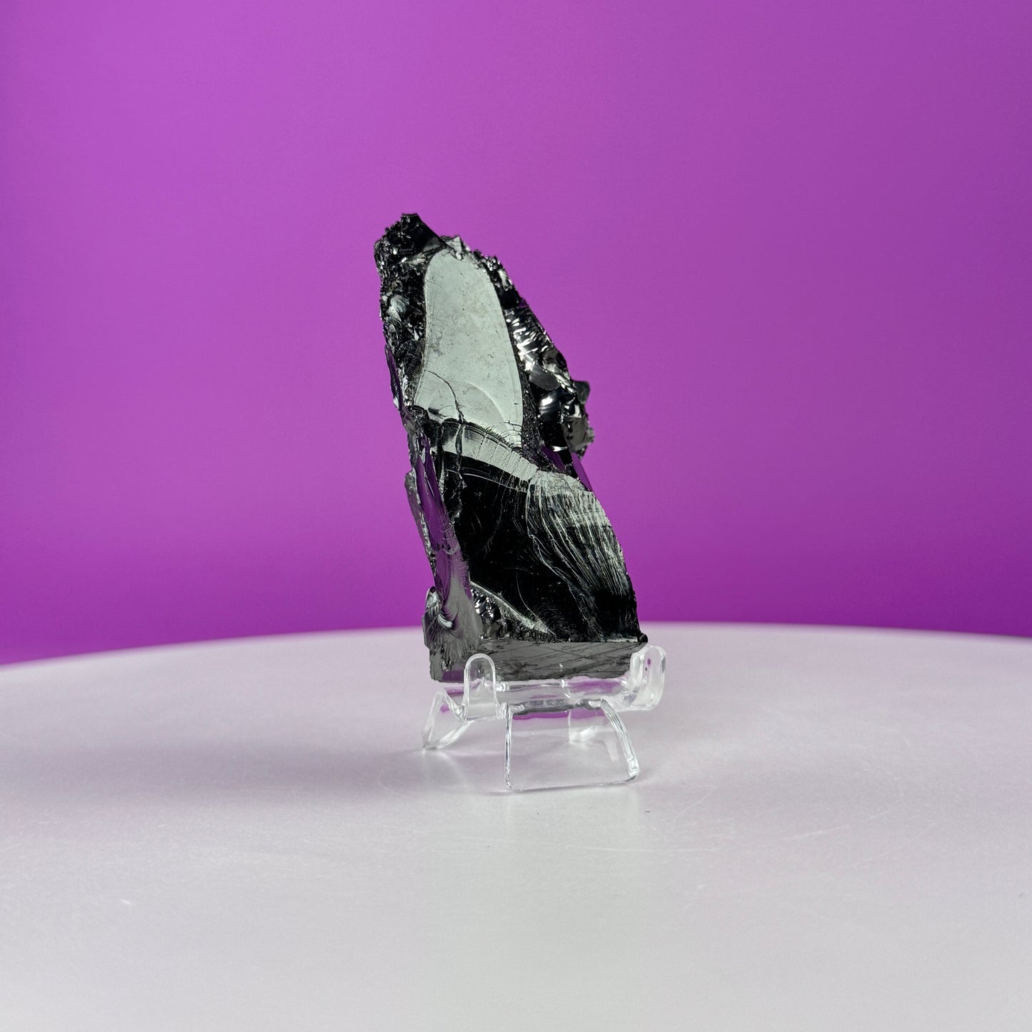 Elite Shungite Mineral (Colombia) (Includes Acrylic Stand)