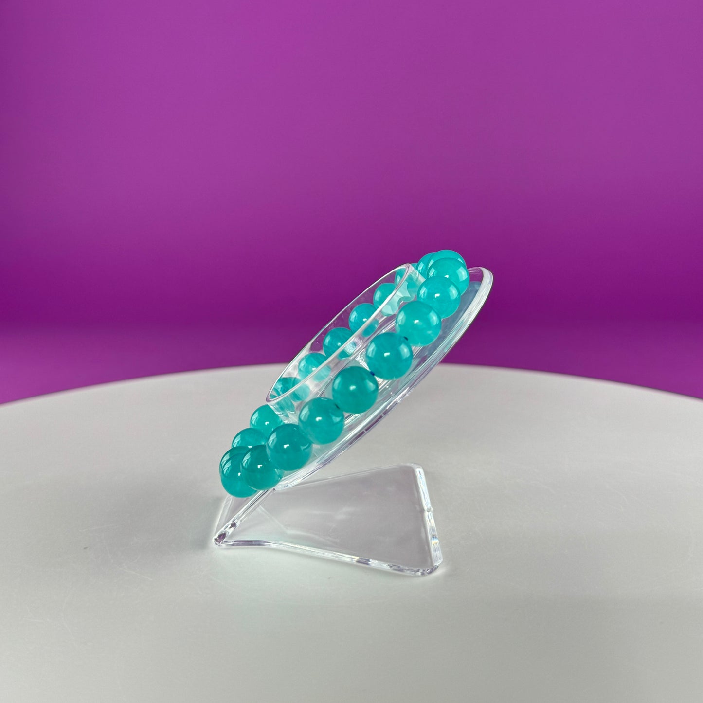 Amazonite Bracelet-10 Millimeter Beads