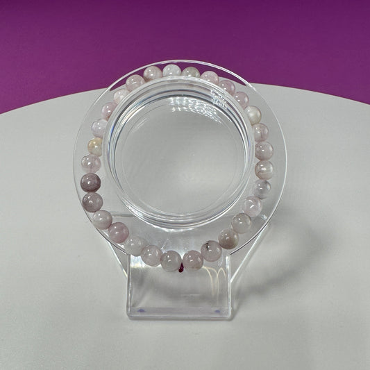 Kunzite Bracelet- 6 Millimeter Beads