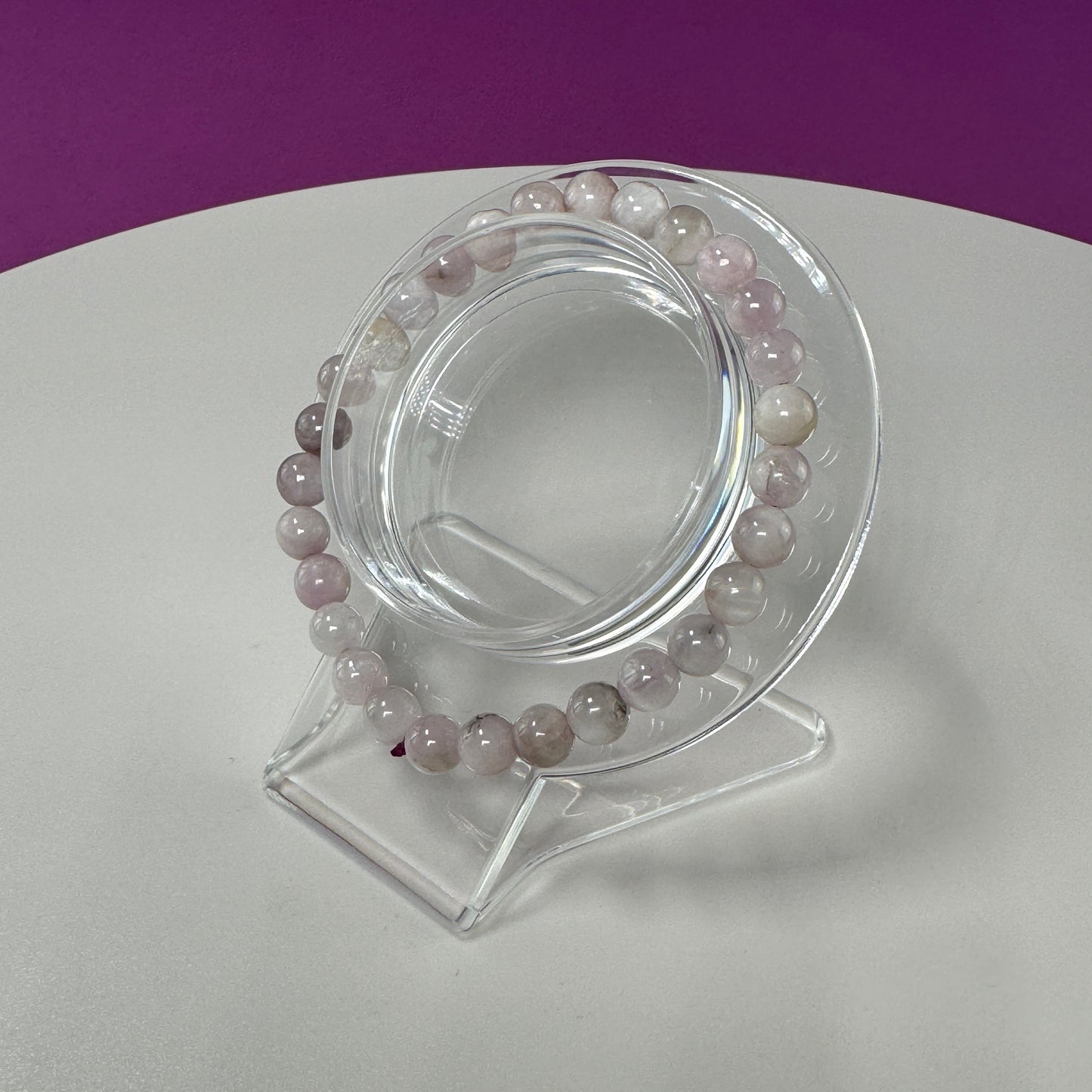 Kunzite Bracelet- 6 Millimeter Beads