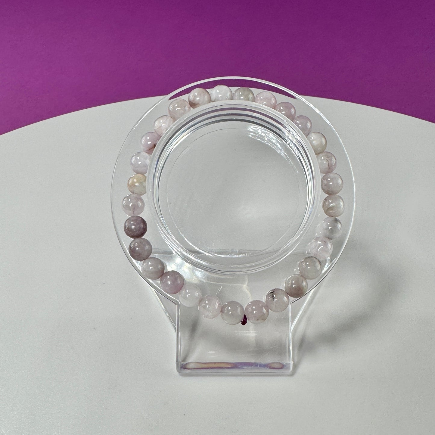 Kunzite Bracelet- 6 Millimeter Beads