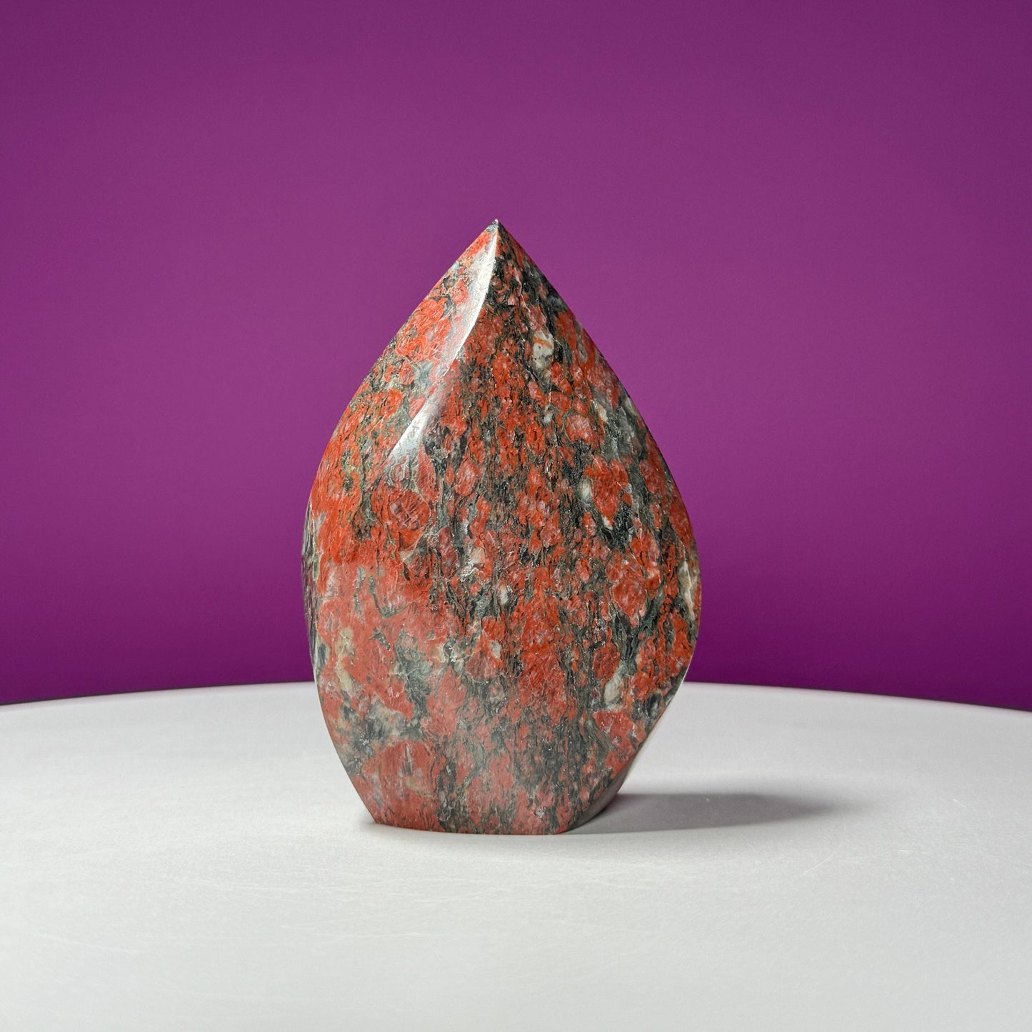 Red Coral Flame Carving (Brazil)