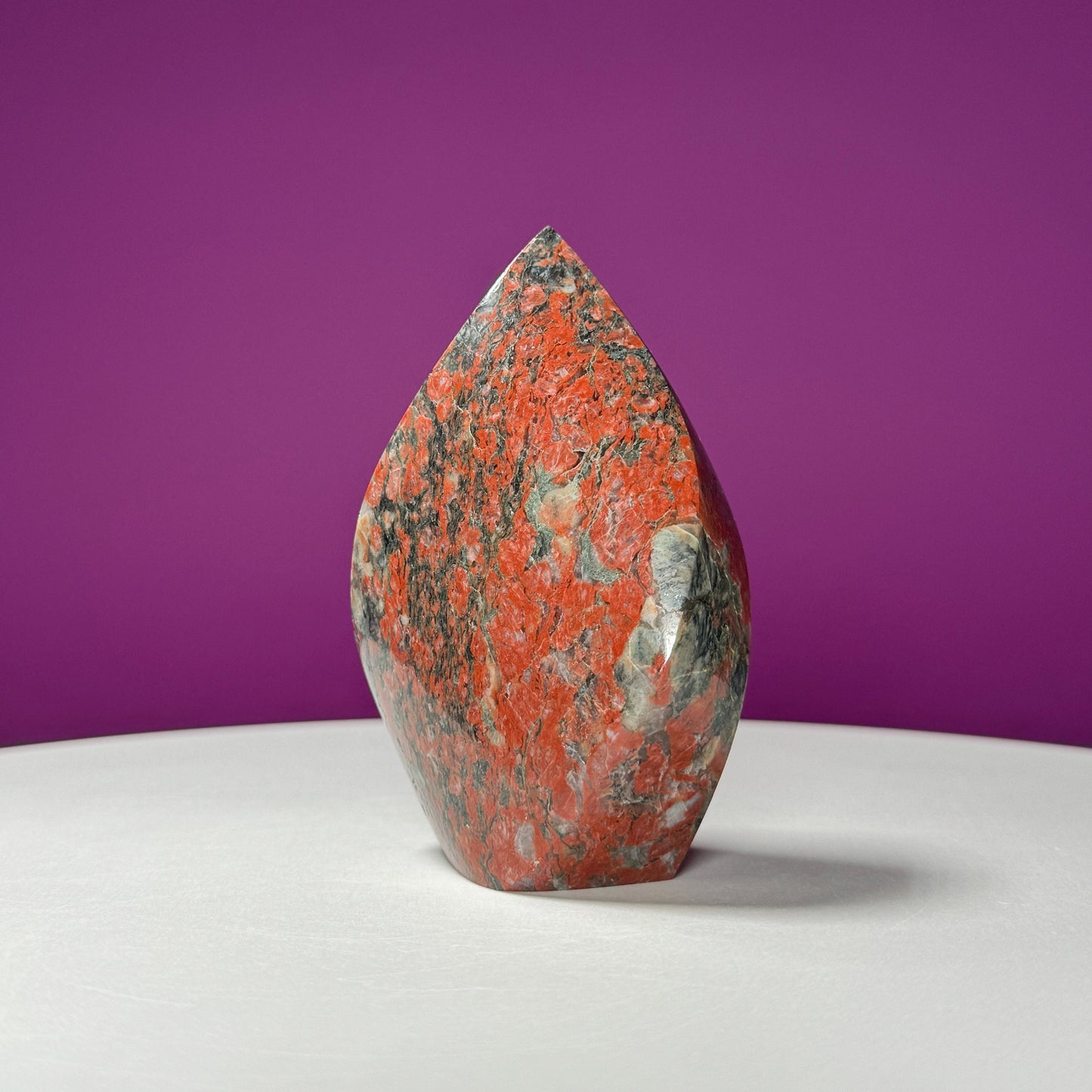 Red Coral Flame Carving (Brazil)