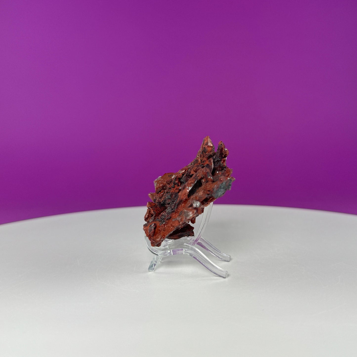 Fire Quartz Specimen (Includes Acrylic Stand)
