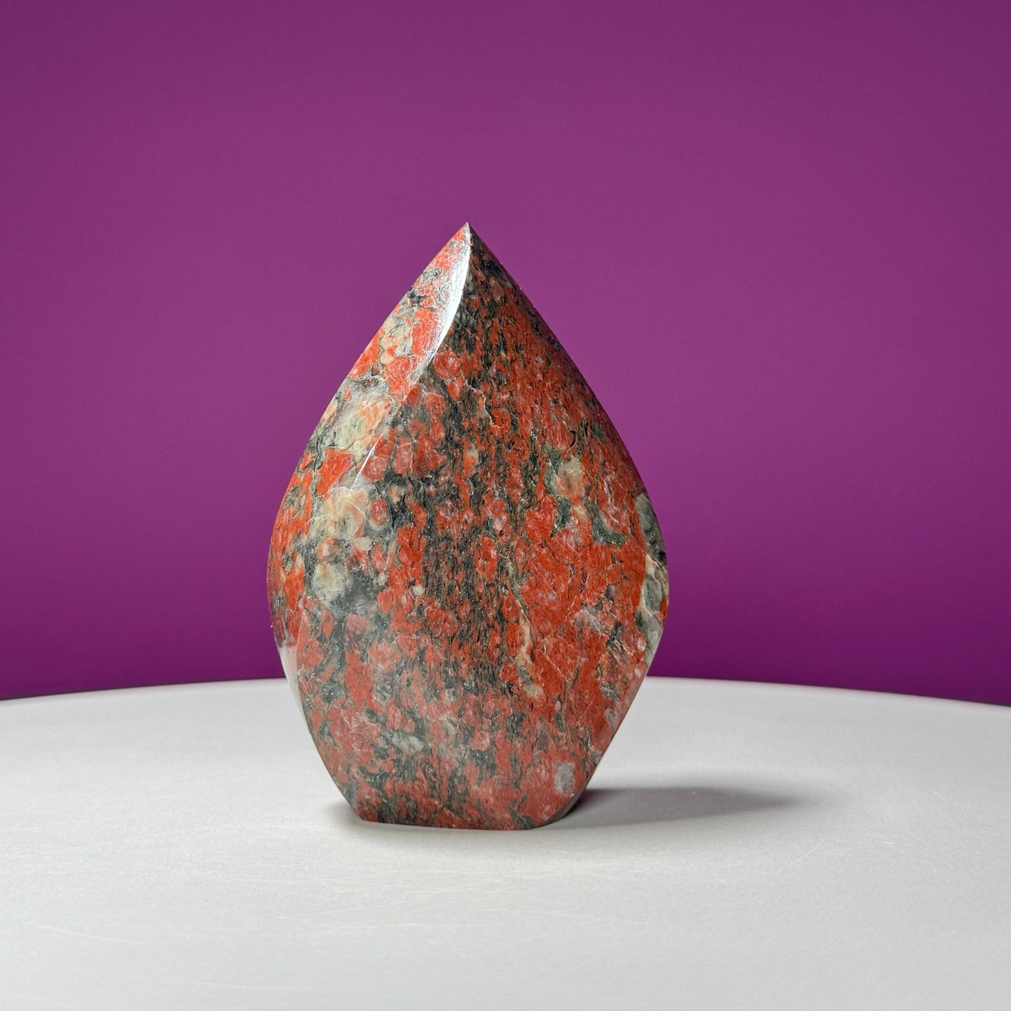 Red Coral Flame Carving (Brazil)