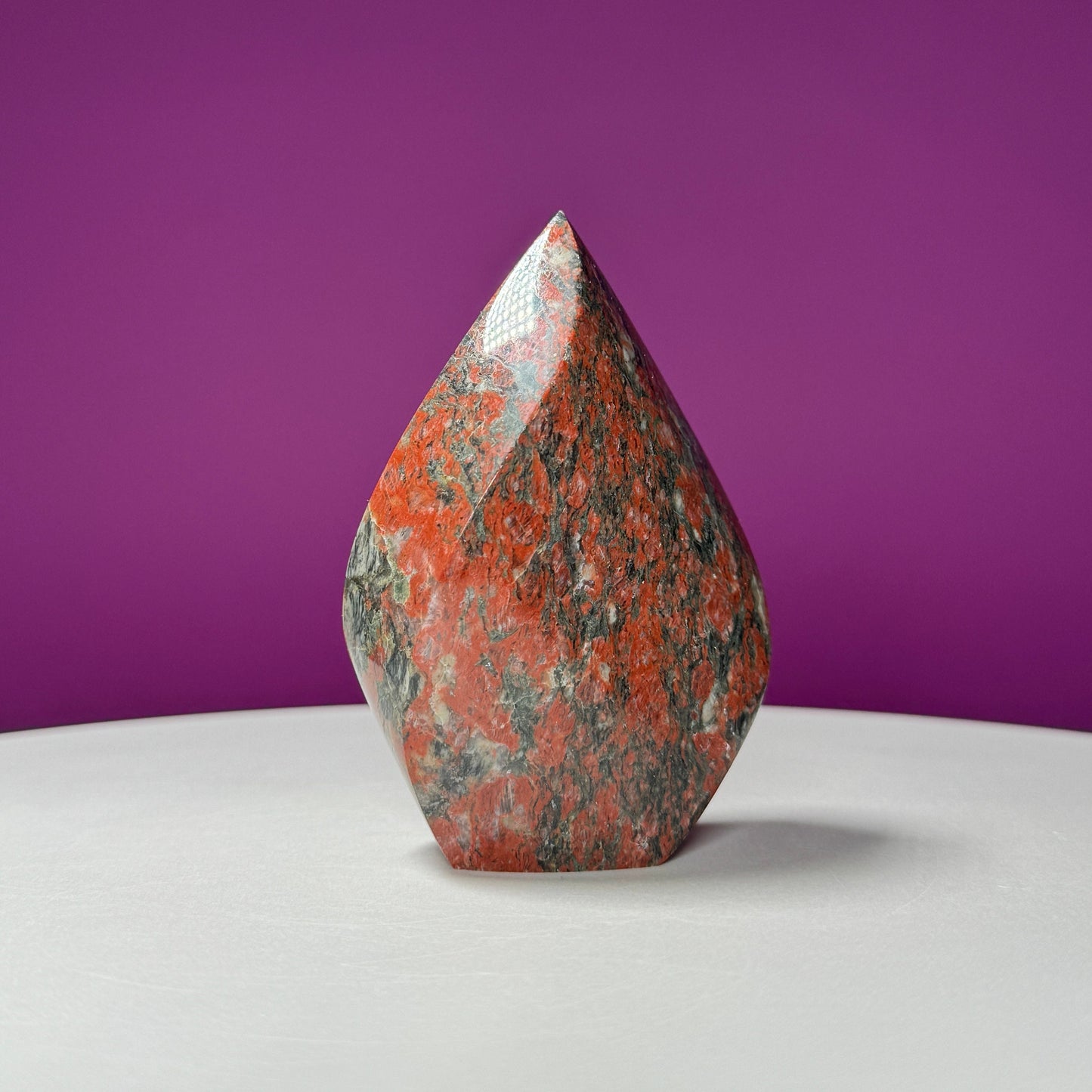 Red Coral Flame Carving (Brazil)
