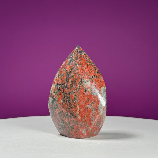 Red Coral Flame Carving (Brazil)