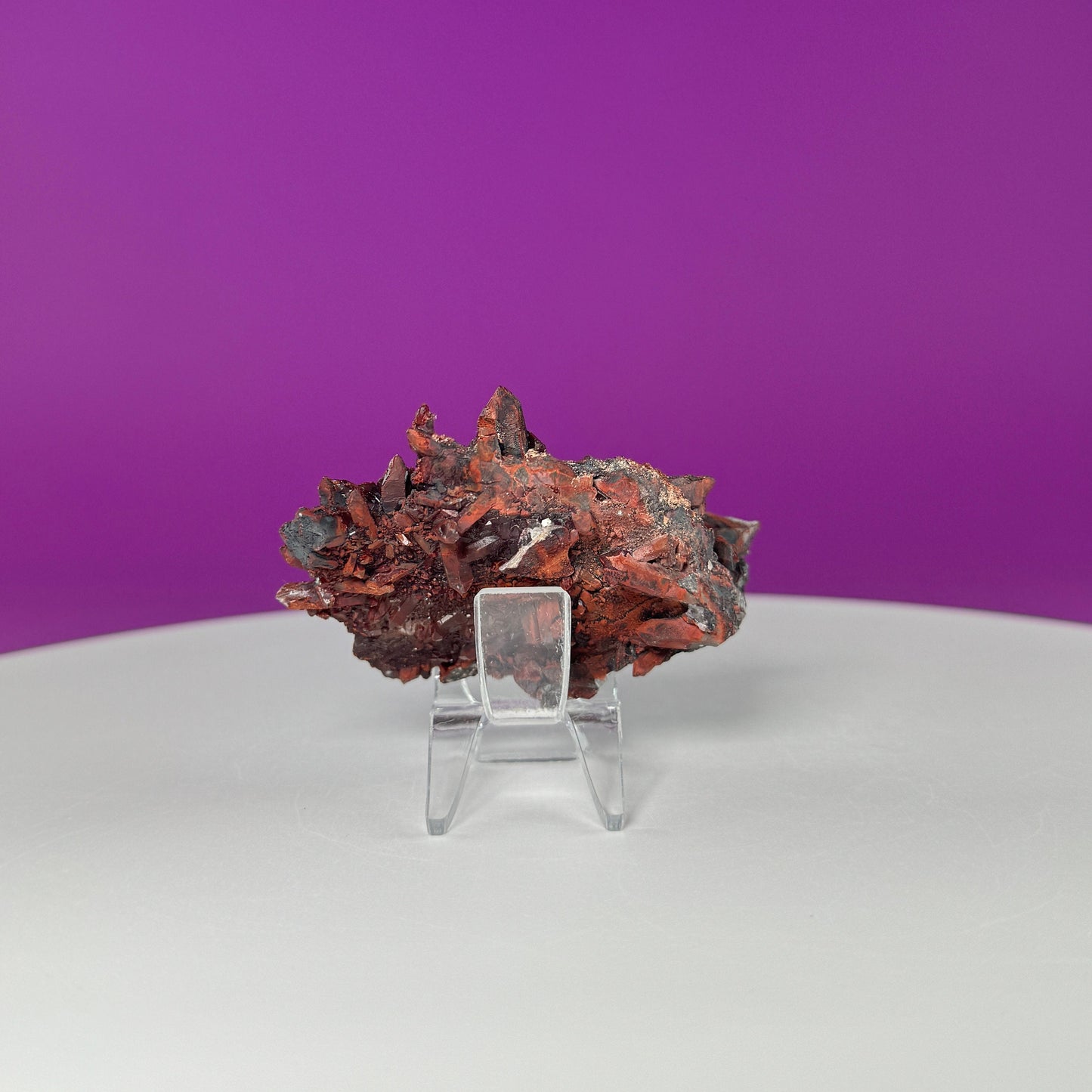 Fire Quartz Specimen (Includes Acrylic Stand)