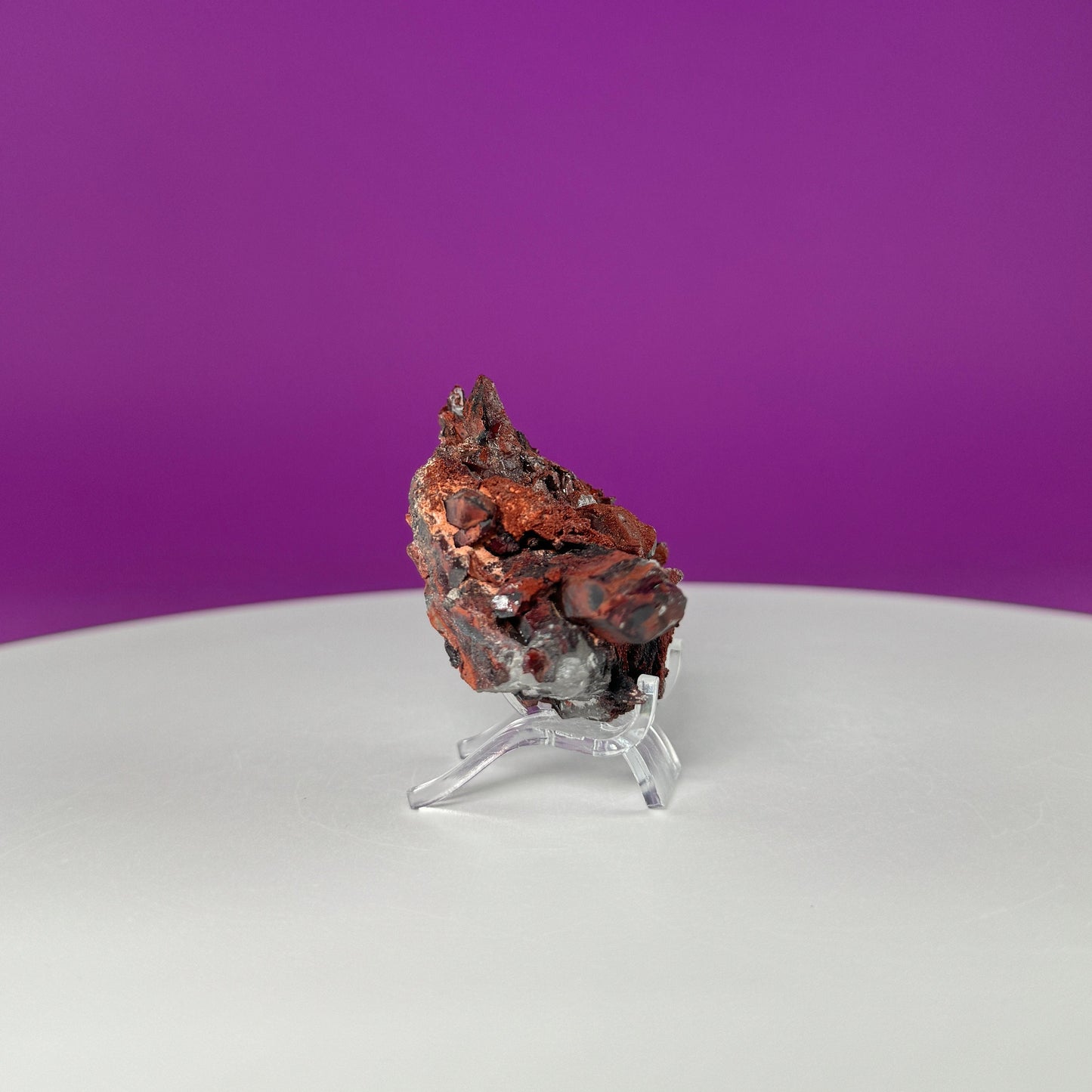 Fire Quartz Specimen (Includes Acrylic Stand)