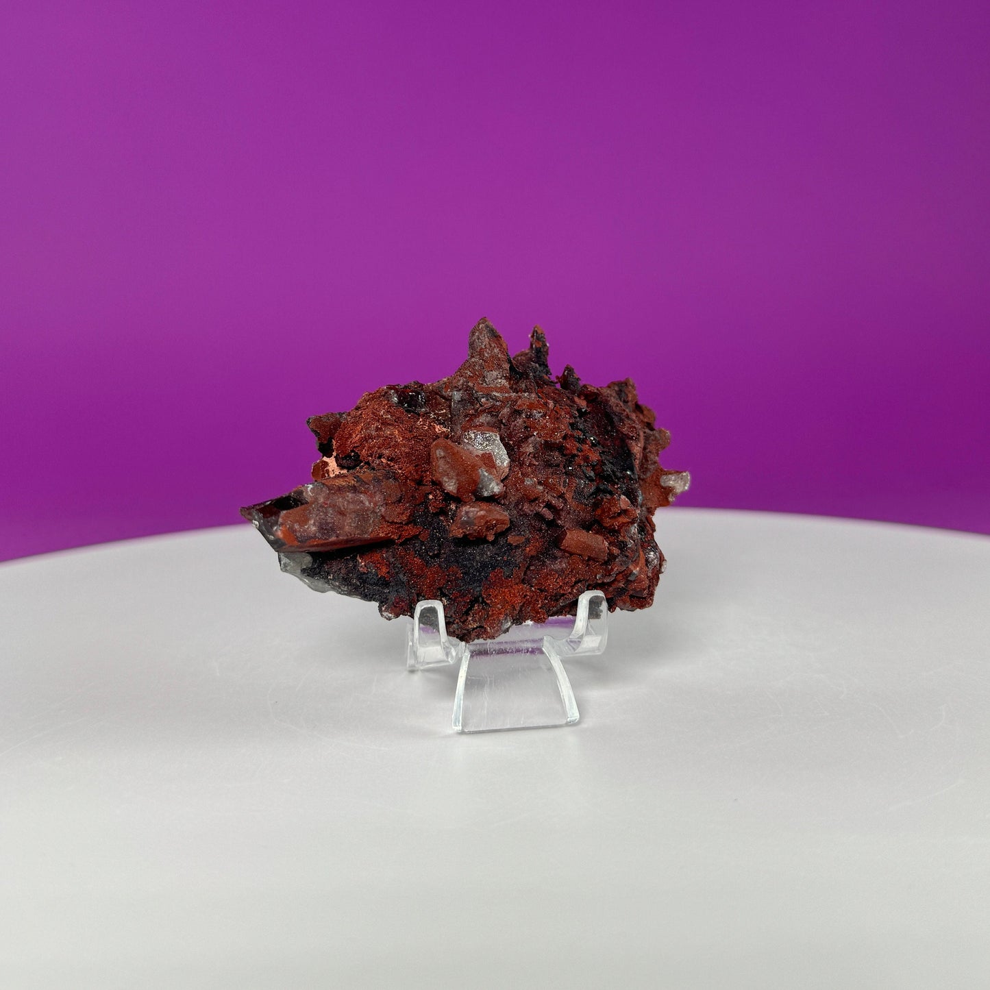 Fire Quartz Specimen (Includes Acrylic Stand)