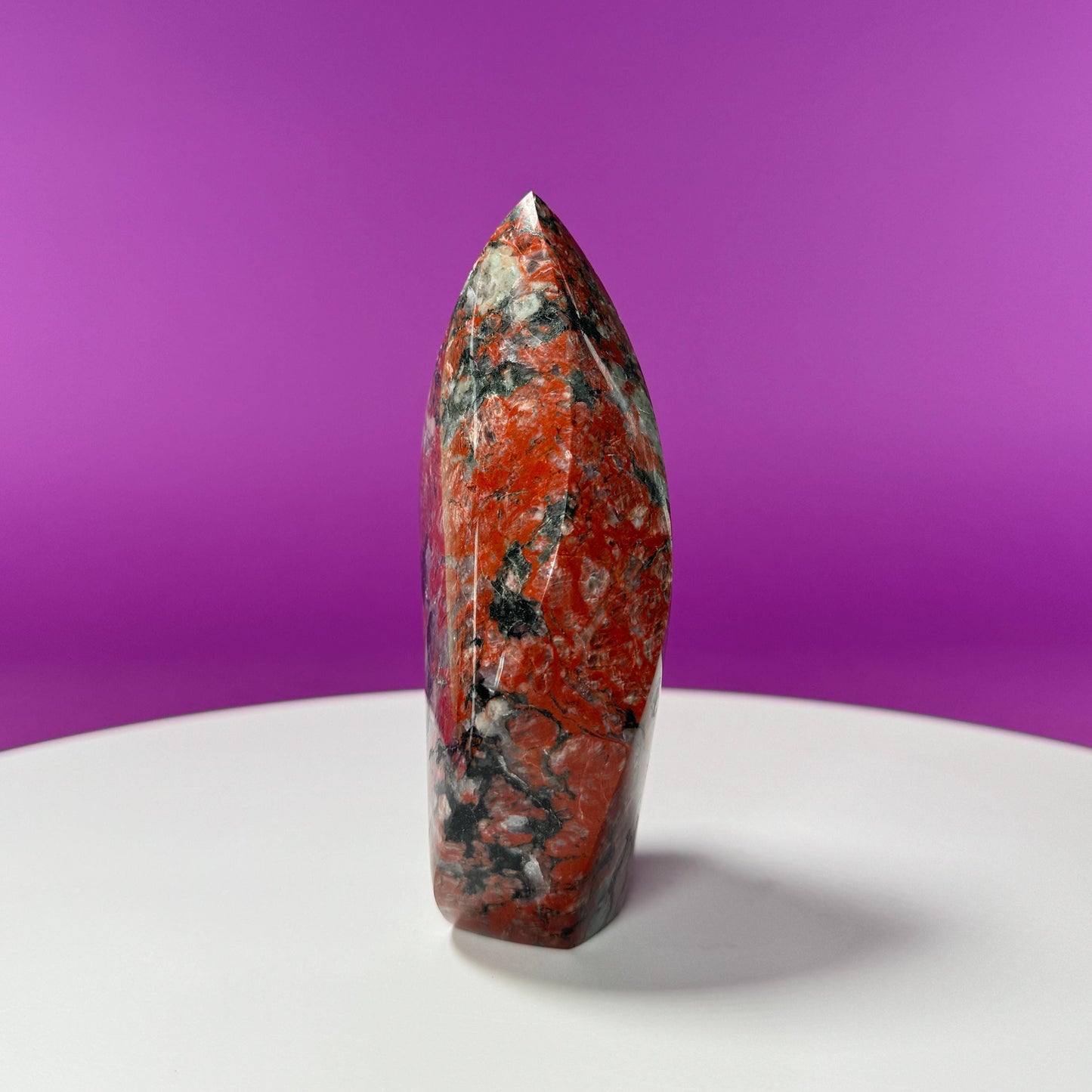 Red Coral Flame Carving (Brazil)