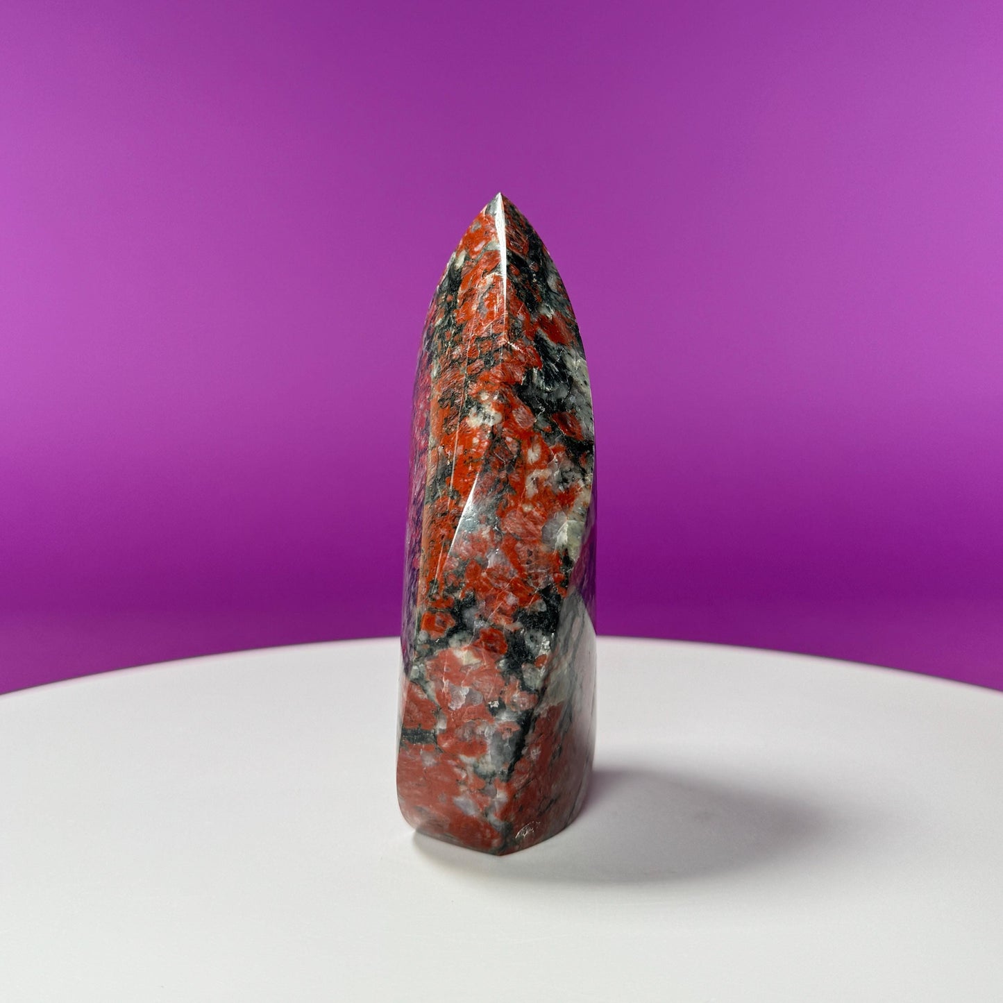 Red Coral Flame Carving (Brazil)