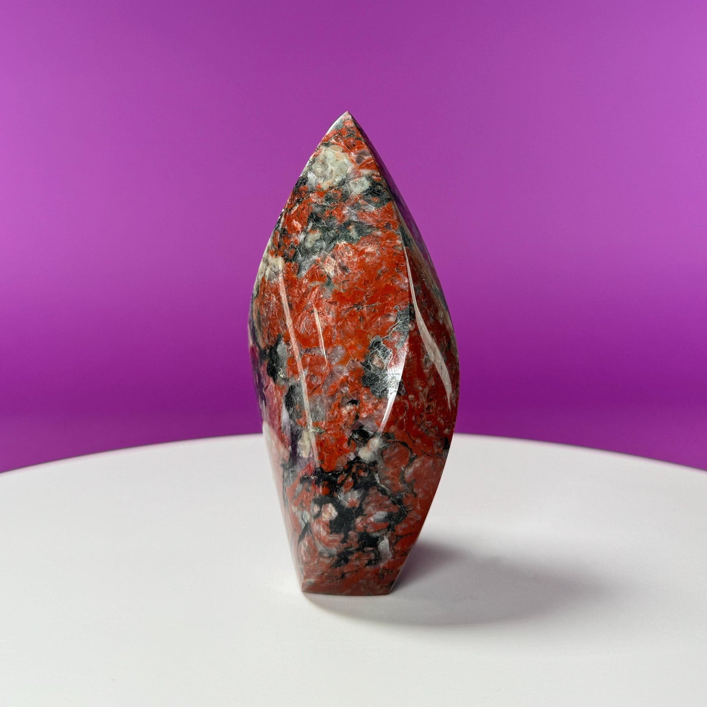 Red Coral Flame Carving (Brazil)