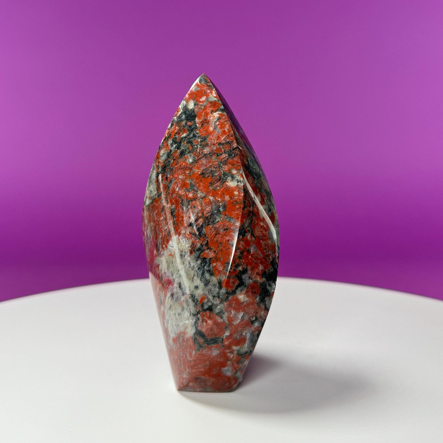 Red Coral Flame Carving (Brazil)