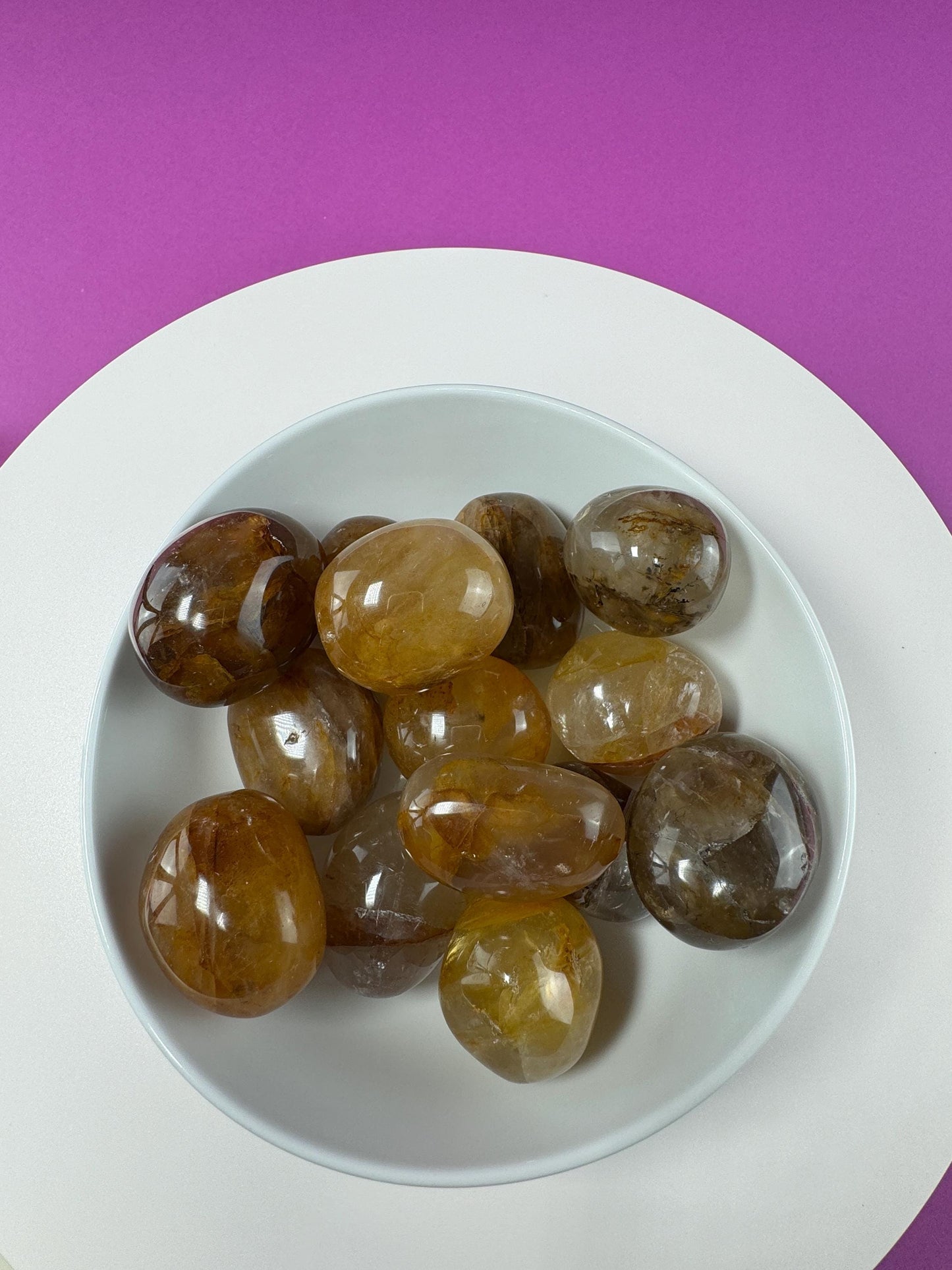 Golden Healer Palm Stones