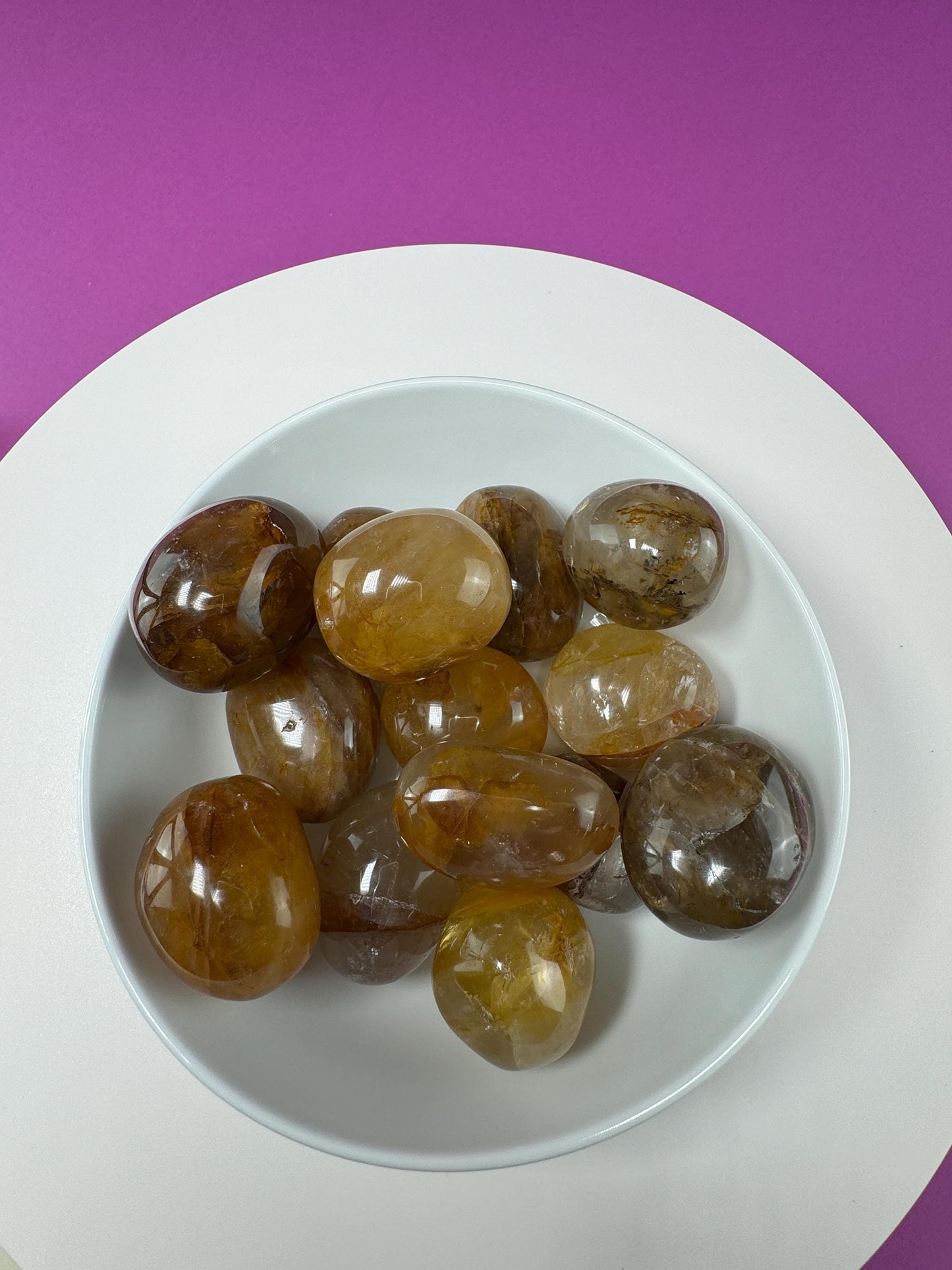 Golden Healer Palm Stones