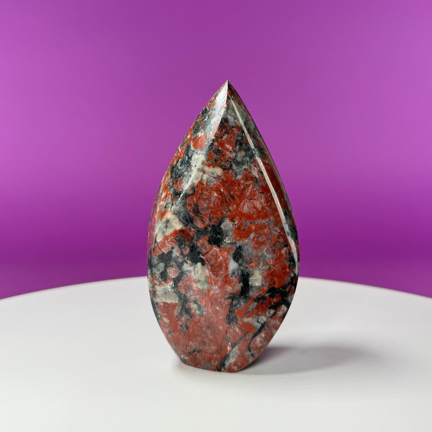 Red Coral Flame Carving (Brazil)