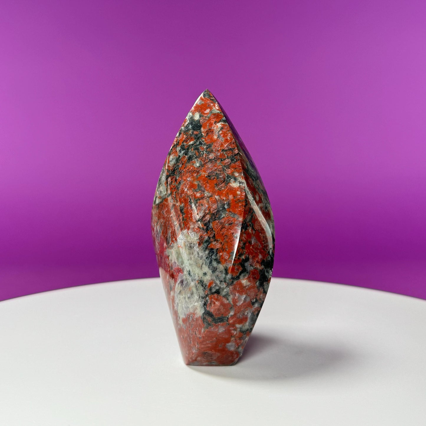Red Coral Flame Carving (Brazil)