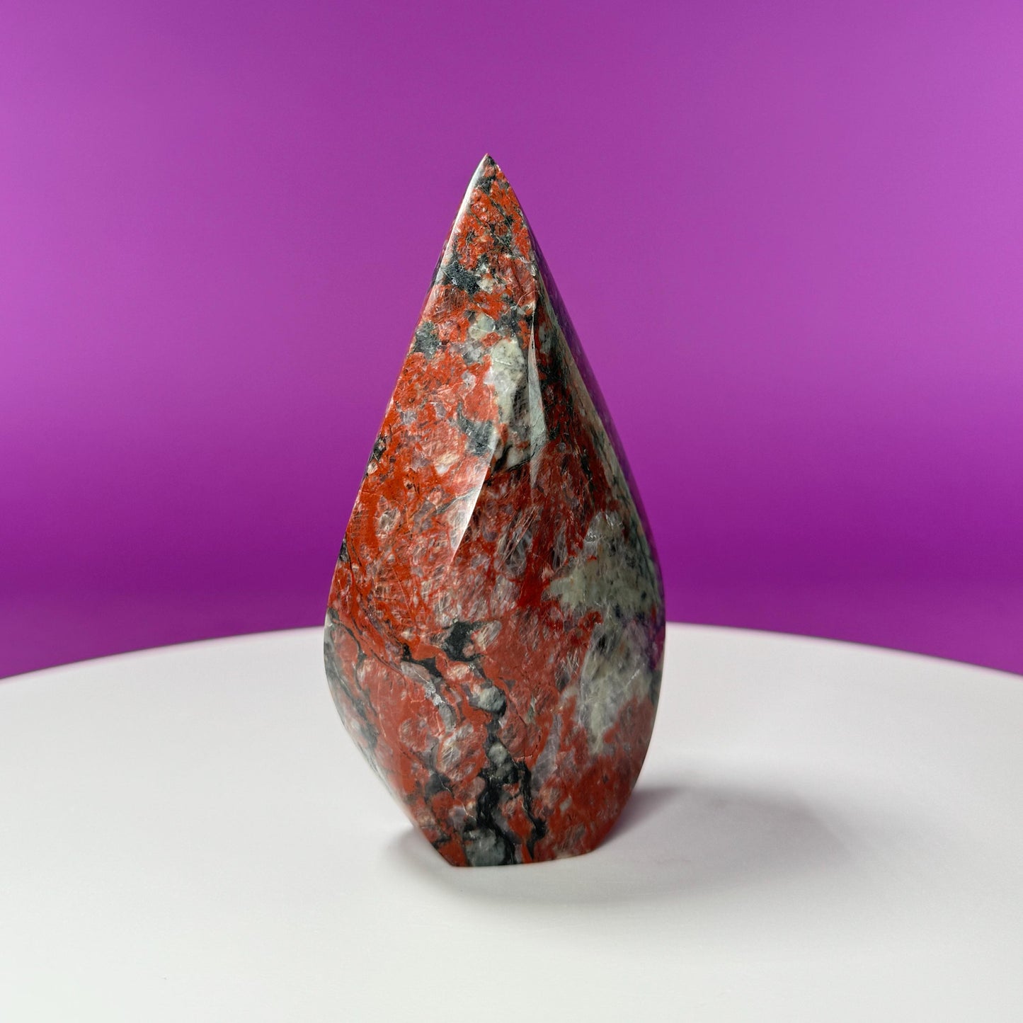 Red Coral Flame Carving (Brazil)