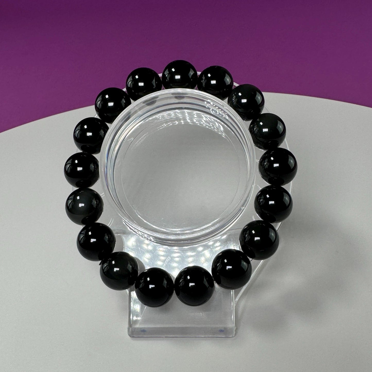 Rainbow Obsidian Bracelet-10 Millimeter Beads