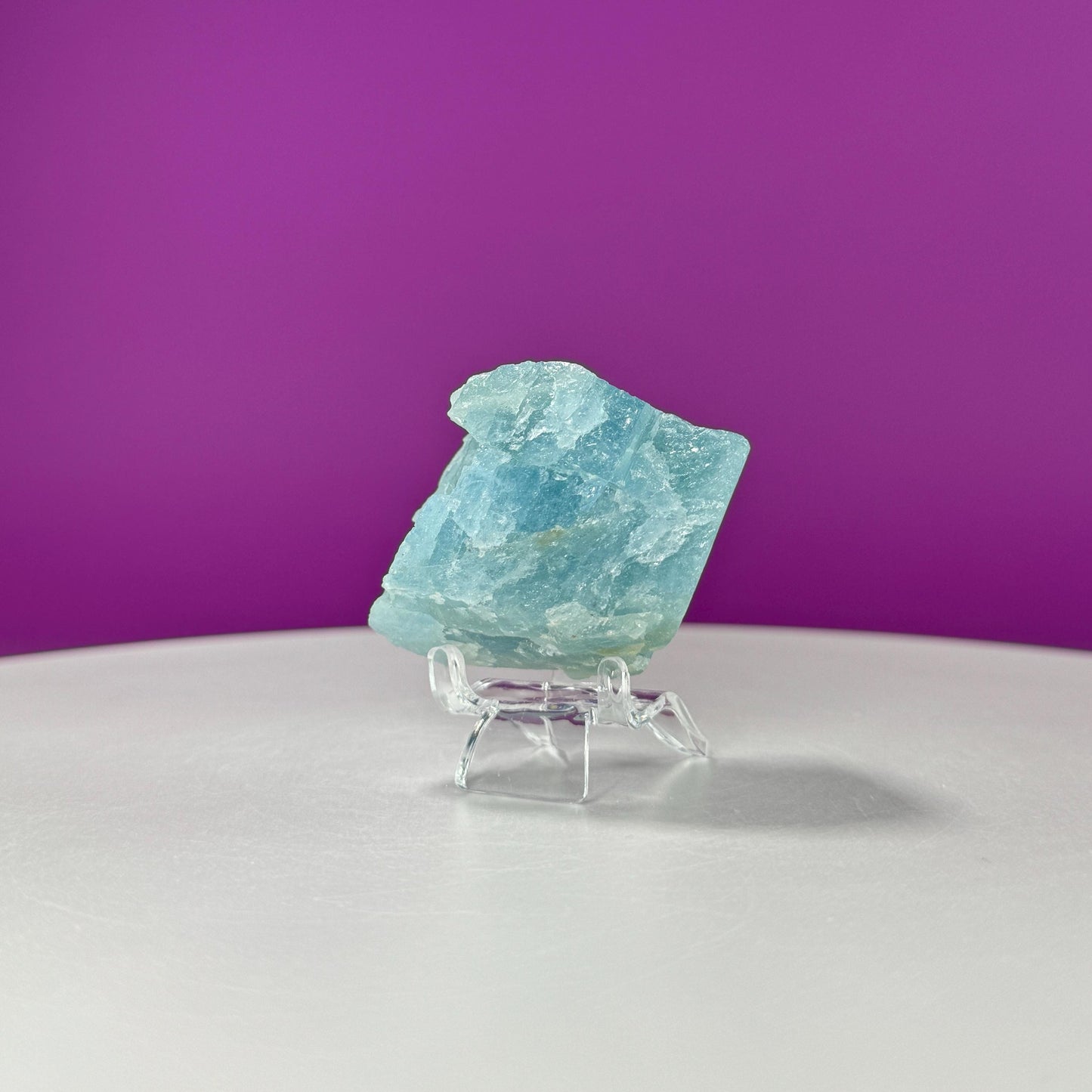 Aquamarine Specimen (Brazil) (Includes Acrylic Stand)