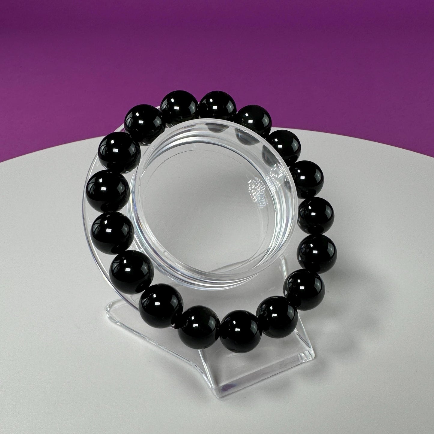 Rainbow Obsidian Bracelet-10 Millimeter Beads