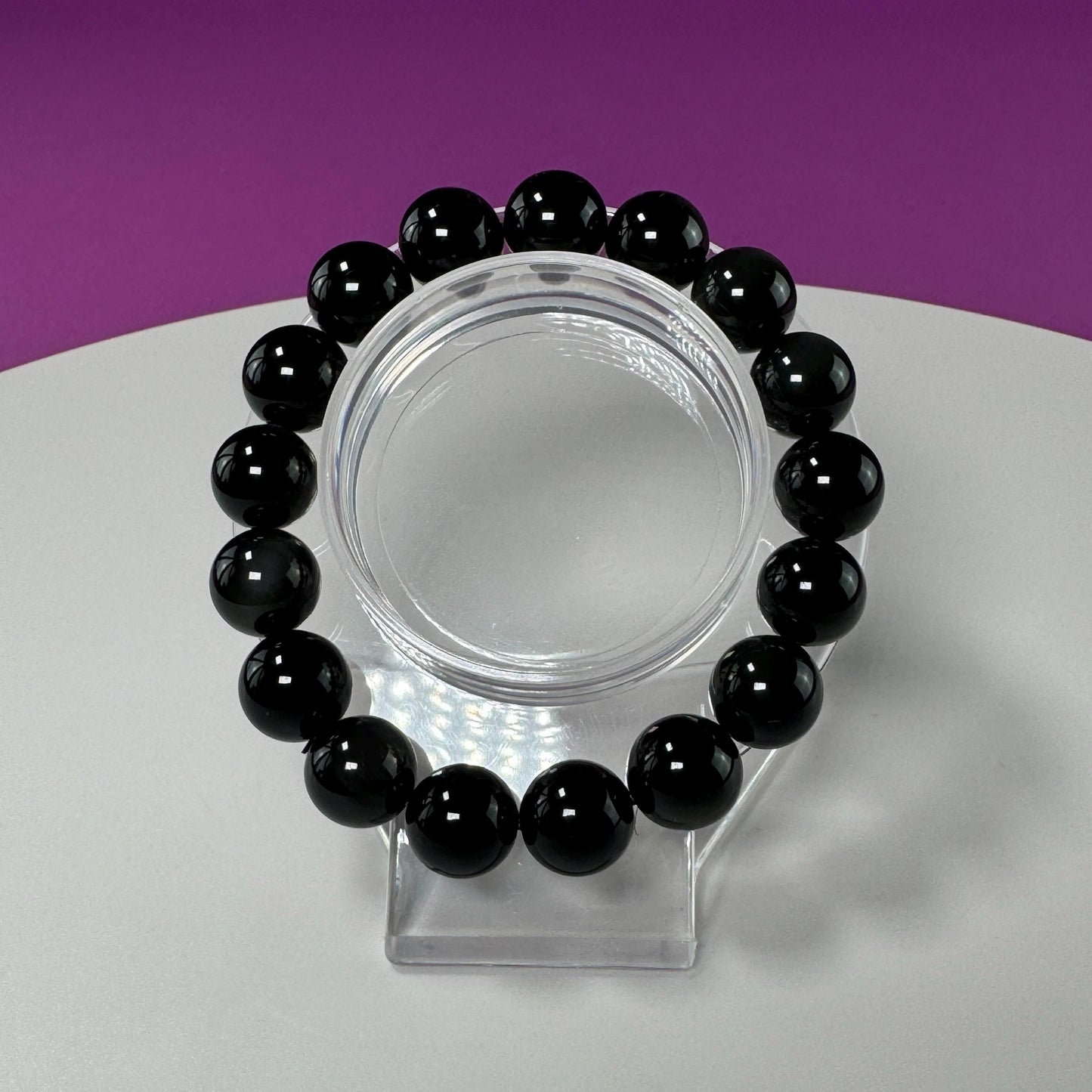 Rainbow Obsidian Bracelet-10 Millimeter Beads