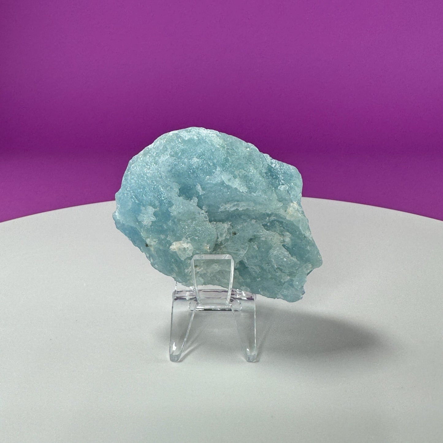 Aquamarine Specimen (Brazil) (Includes Acrylic Stand)