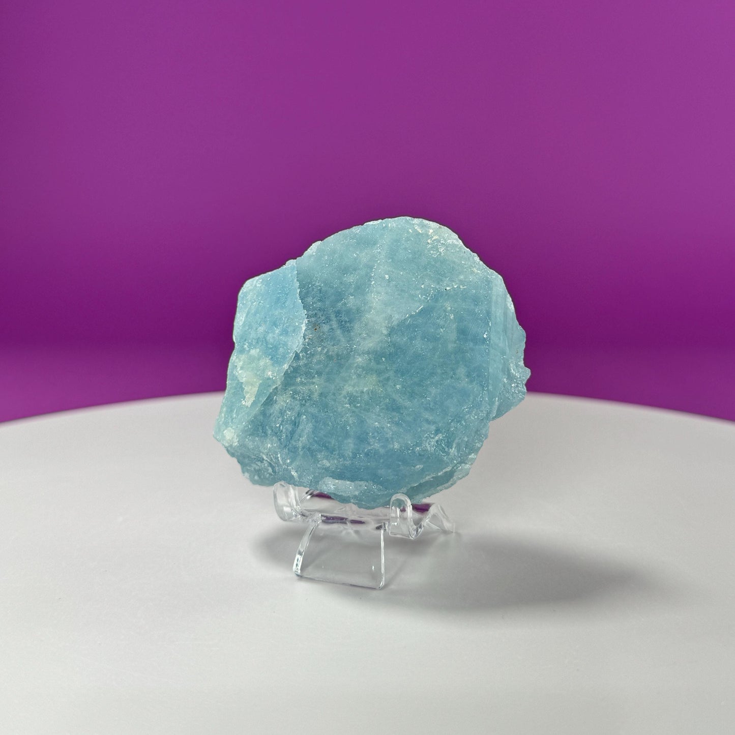 Aquamarine Specimen (Brazil) (Includes Acrylic Stand)
