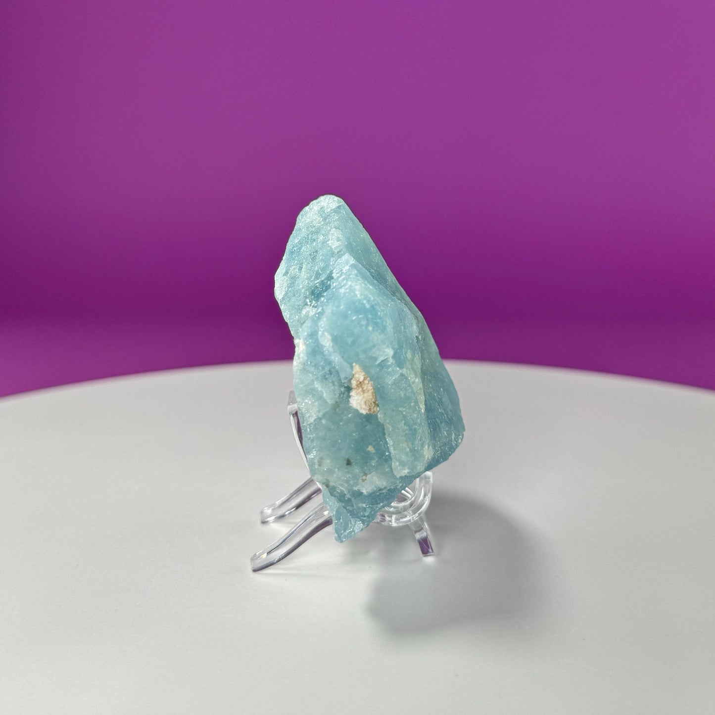 Aquamarine Specimen (Brazil) (Includes Acrylic Stand)