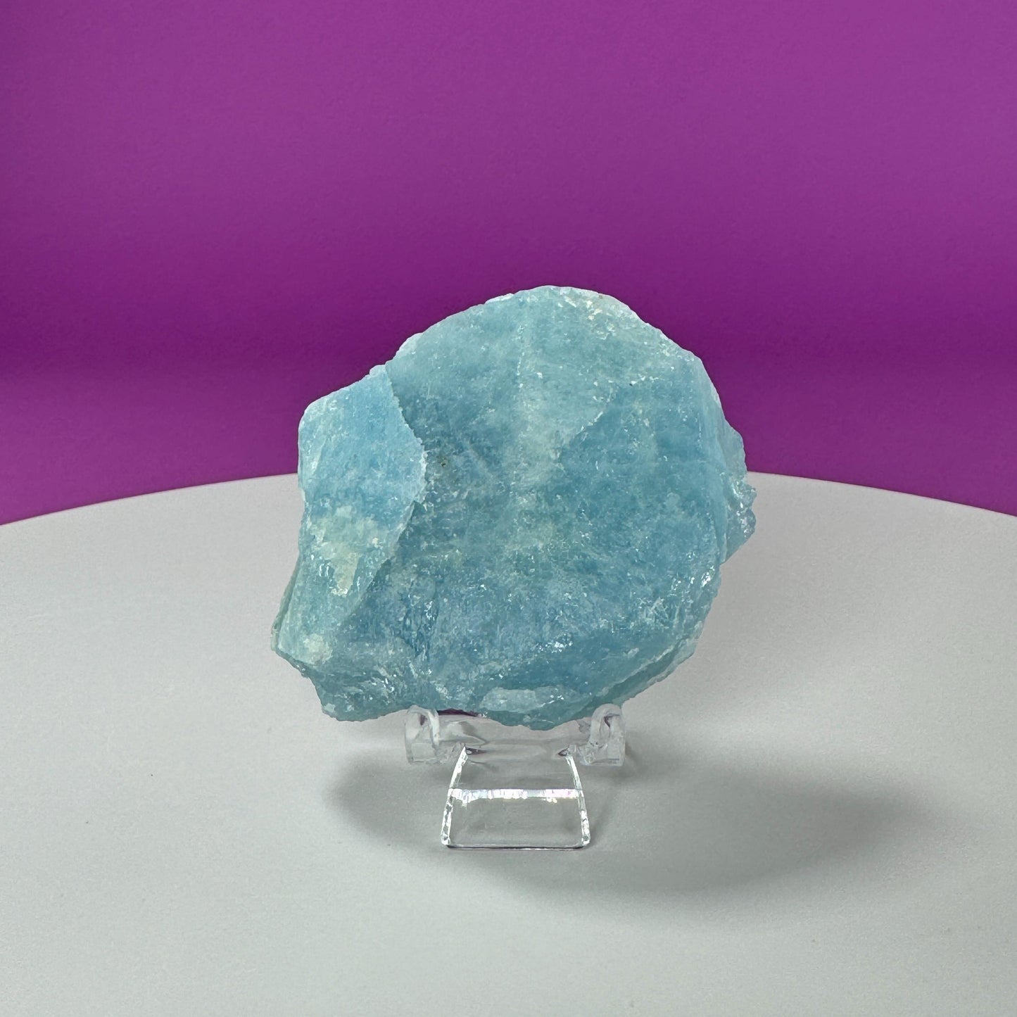 Aquamarine Specimen (Brazil) (Includes Acrylic Stand)