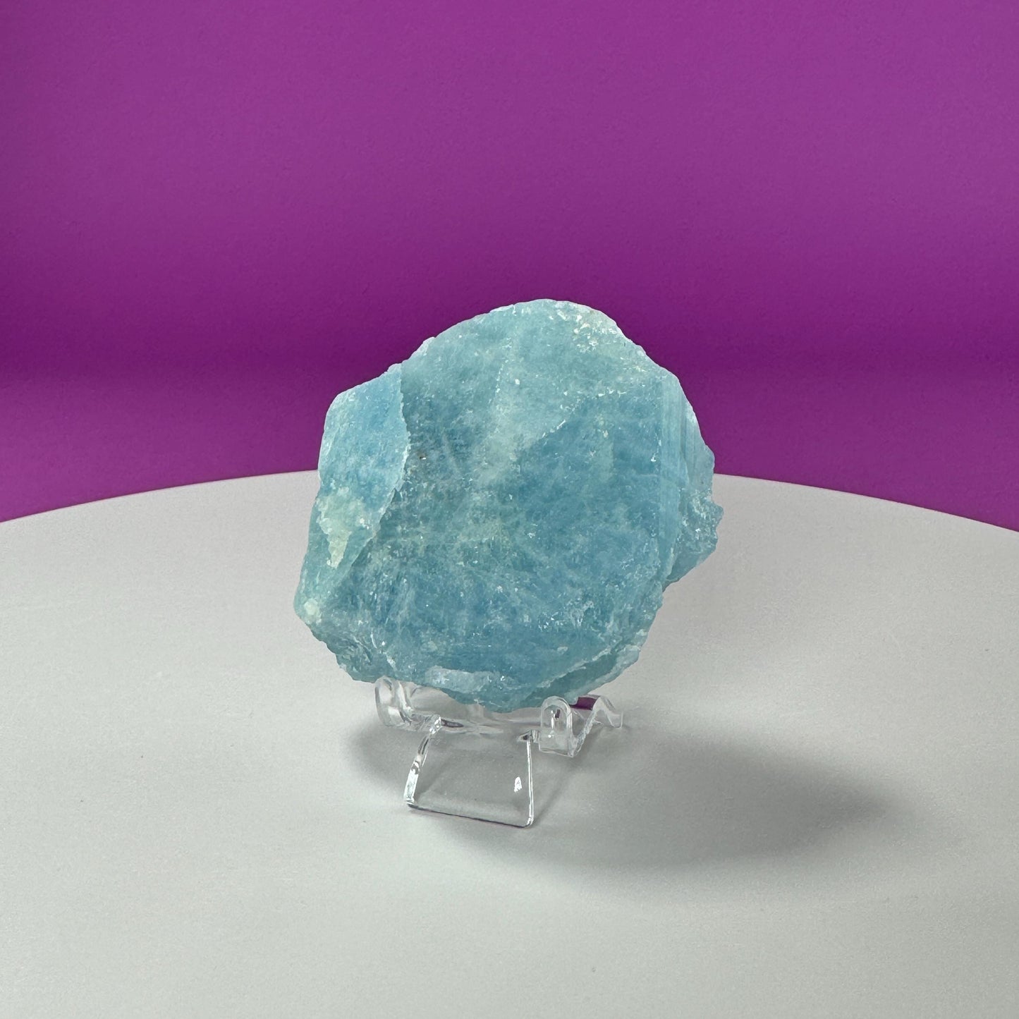 Aquamarine Specimen (Brazil) (Includes Acrylic Stand)
