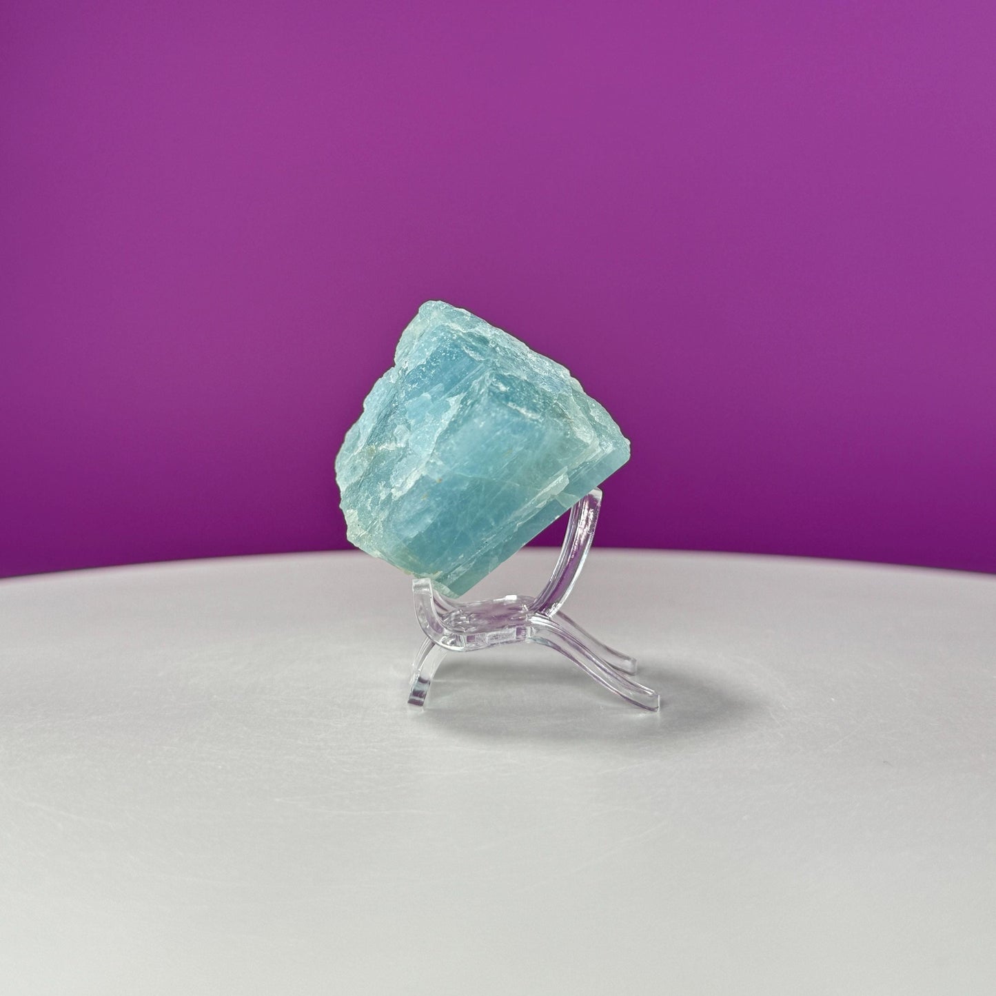 Aquamarine Specimen (Brazil) (Includes Acrylic Stand)