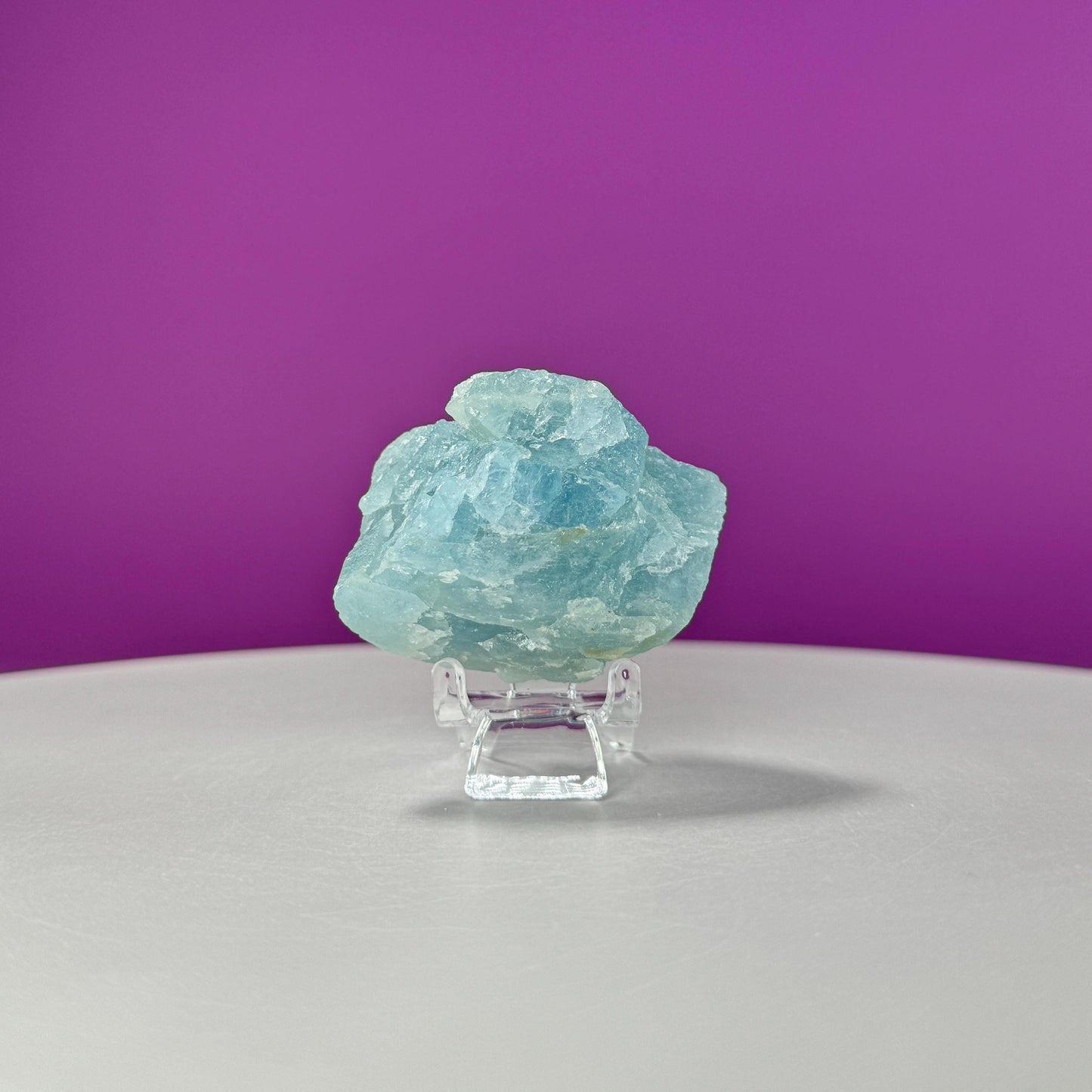 Aquamarine Specimen (Brazil) (Includes Acrylic Stand)