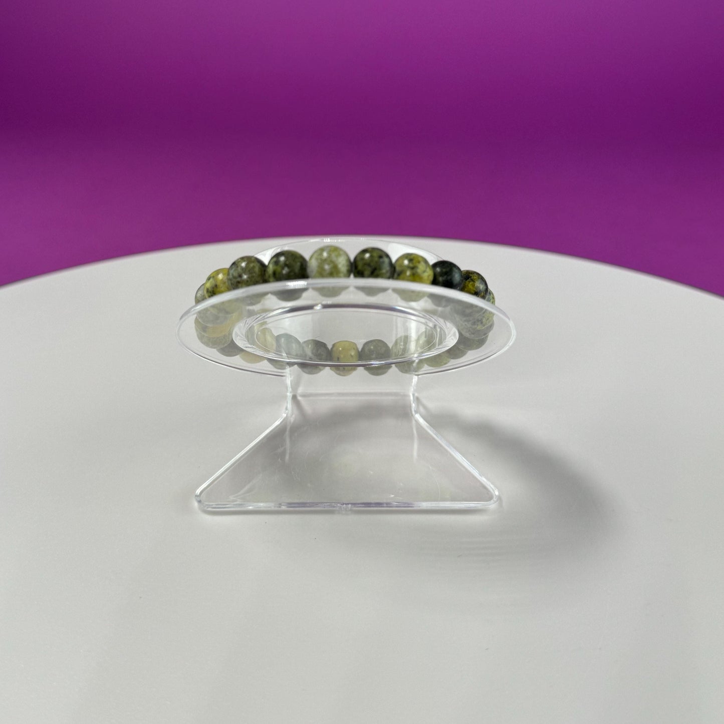 Serpentine Bracelet - 8 Millimeter Beads