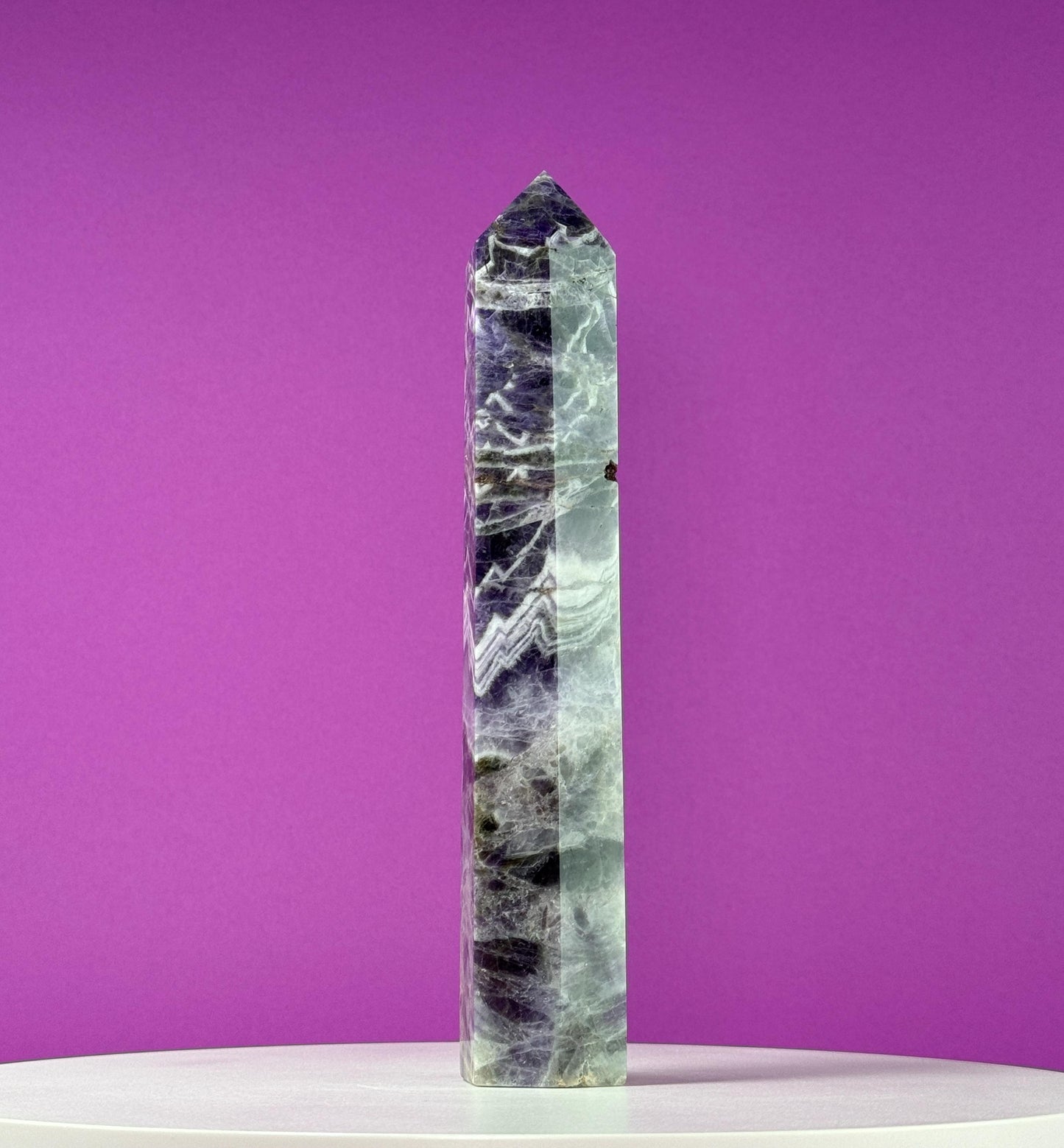 Dream Amethyst Tower, 10 Inches Tall