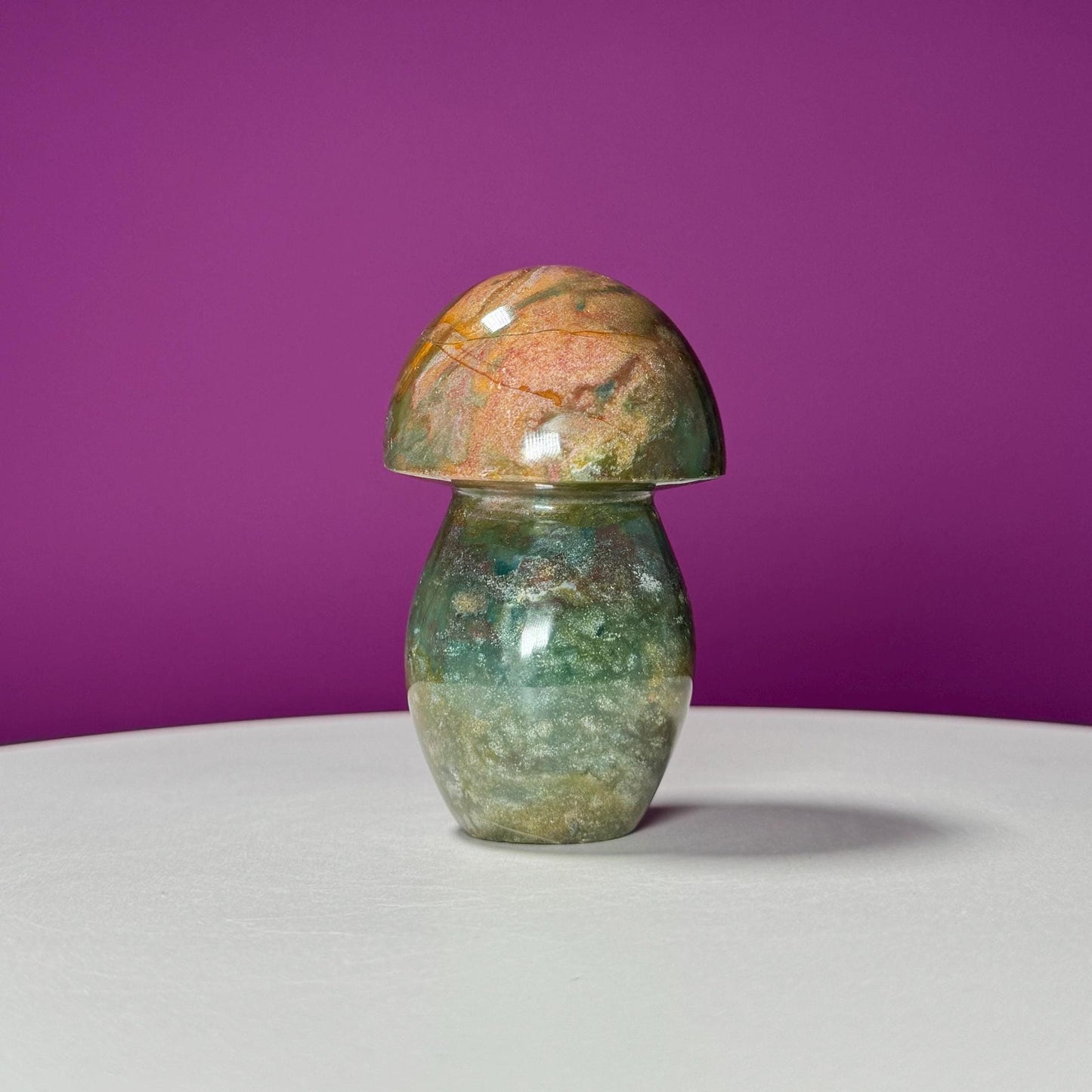 Jasper Mushroom Carving