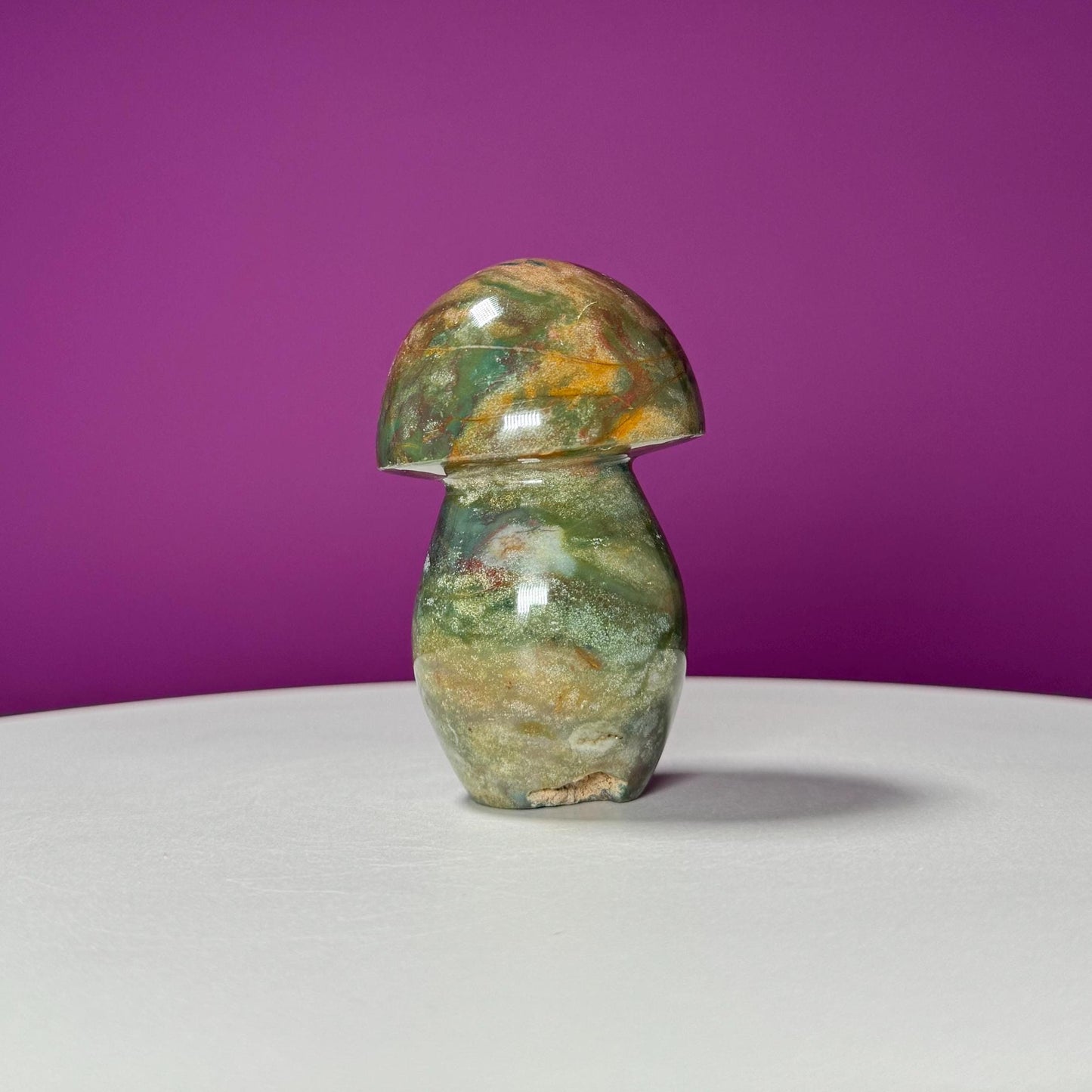 Jasper Mushroom Carving