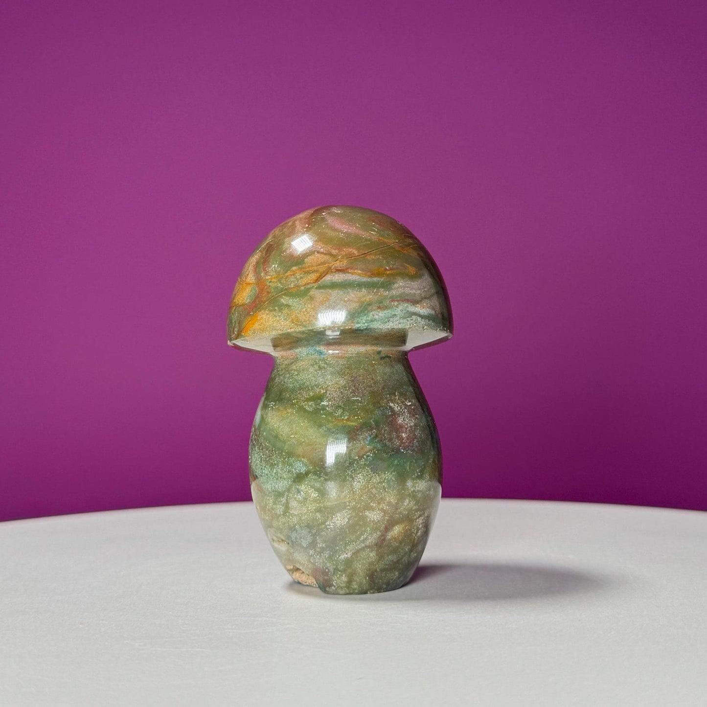 Jasper Mushroom Carving