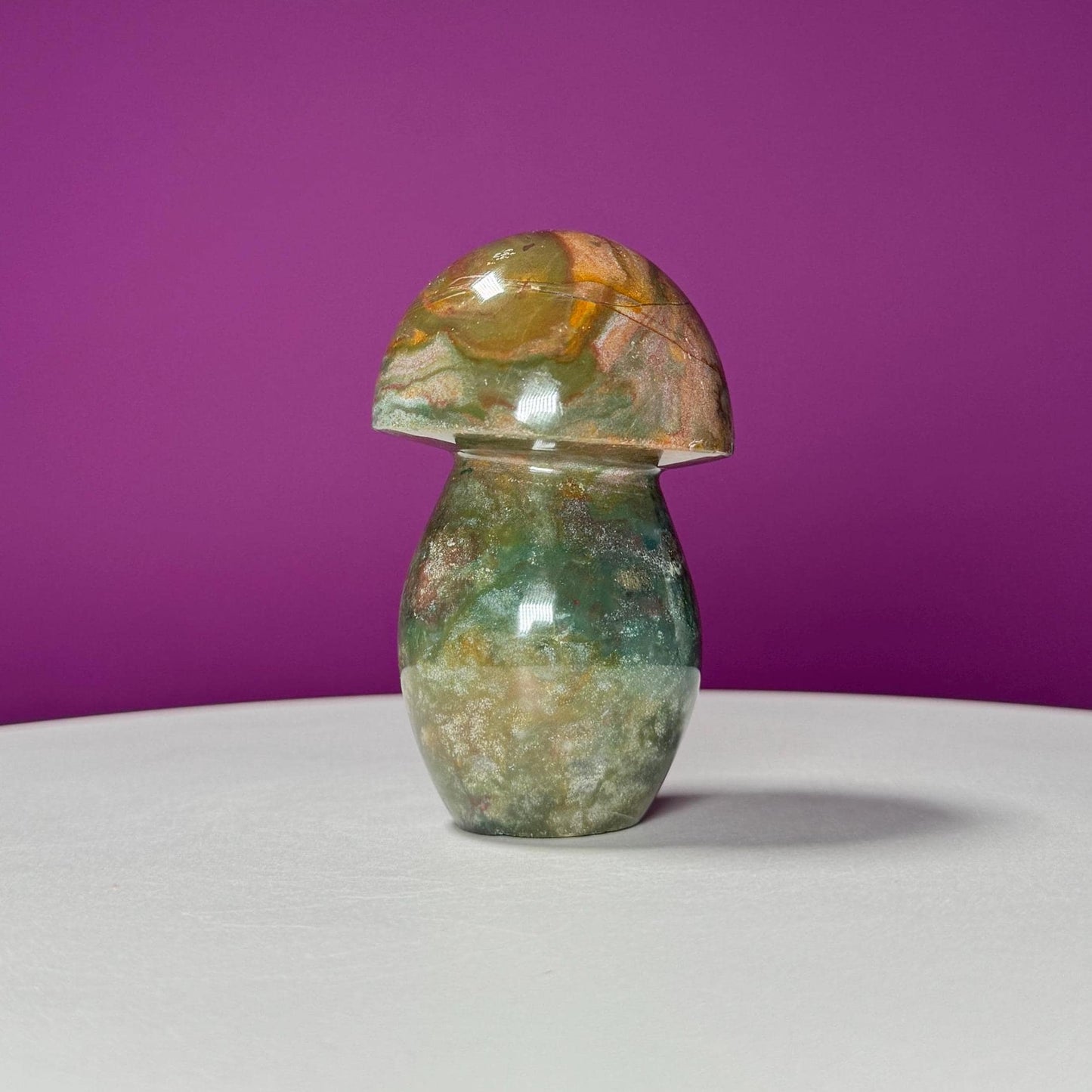 Jasper Mushroom Carving