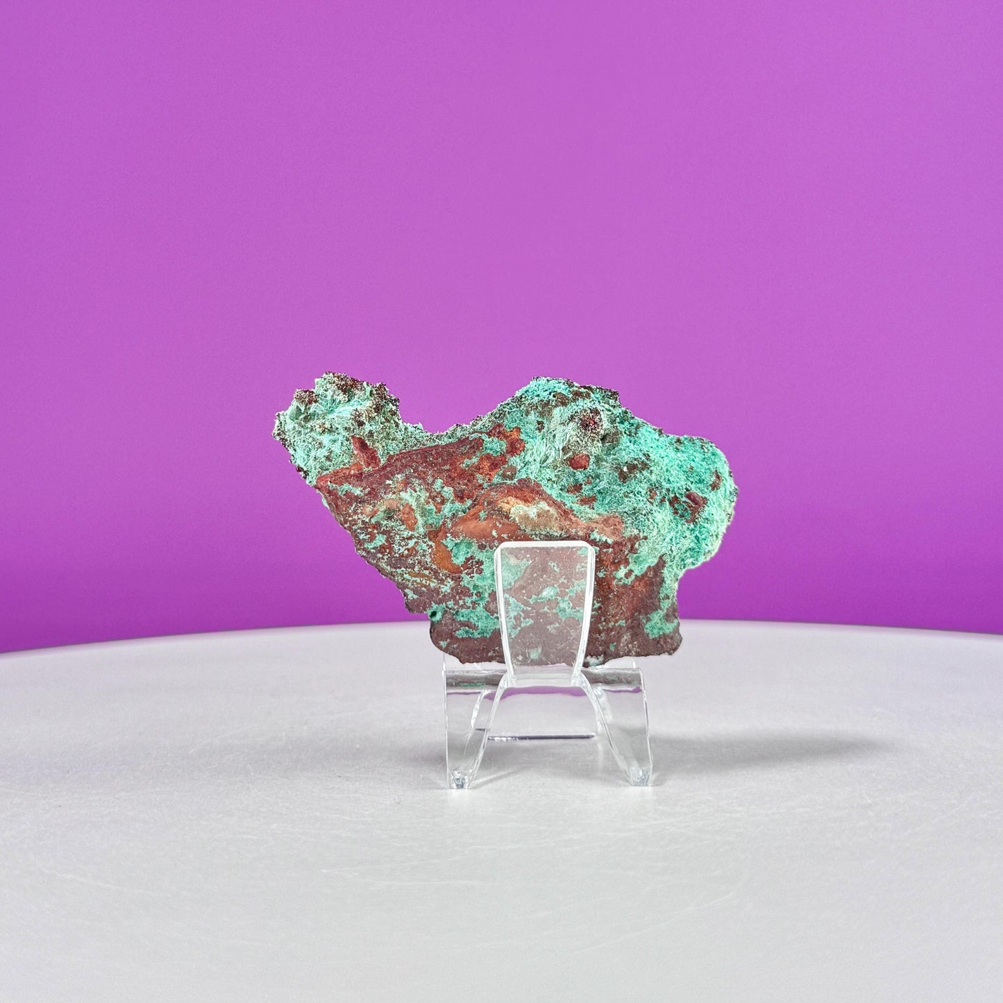 Brochantite Specimen (Mexico) (Includes Acrylic Stand)